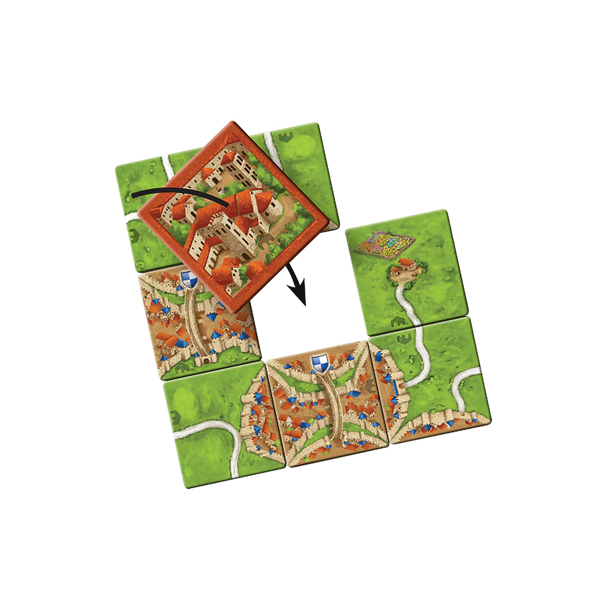 Z-Man Games Carcassonne Abbey & Mayor Board Game Expansion 3