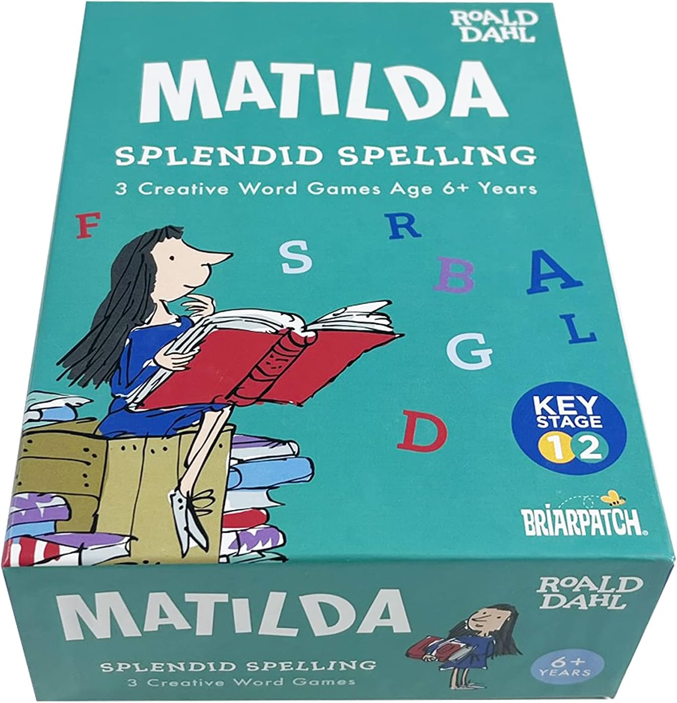 Roald Dahl Matilda Splendid Spelling Educational Card Game