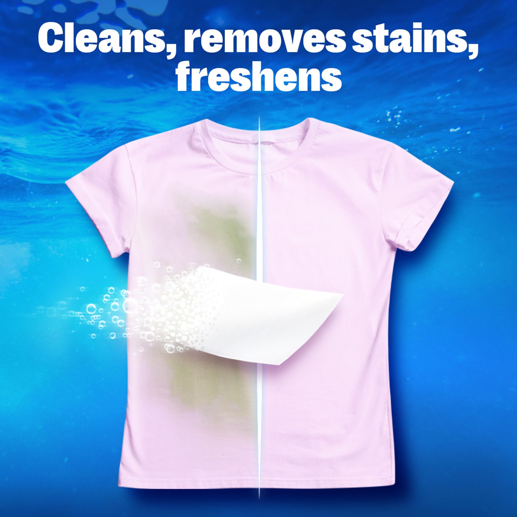OceanSaver Eco Laundry Detergent Sheets - Non-Bio, 60 Count, Ocean Mist Scent 4