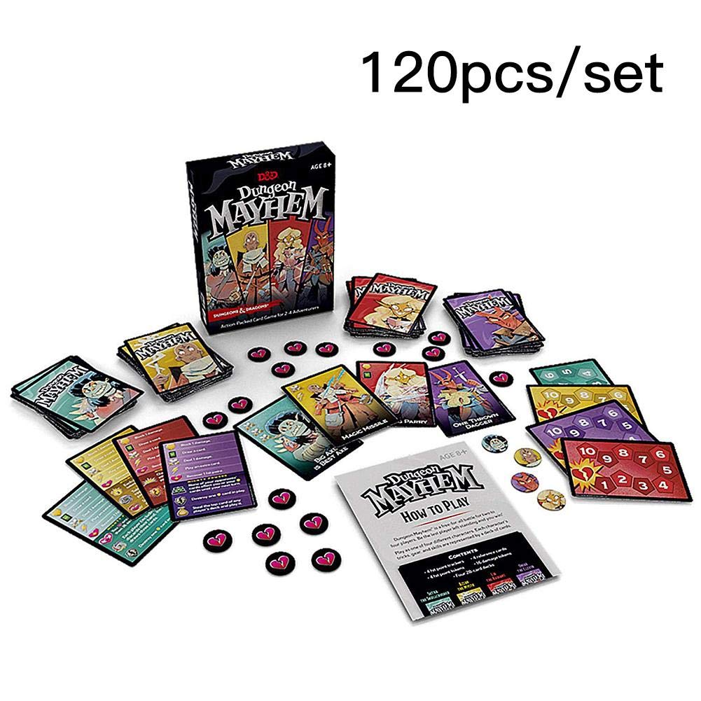Dungeons & Dragons Dungeon Mayhem Card Game | 2-4 Players | Ages 8+ 3
