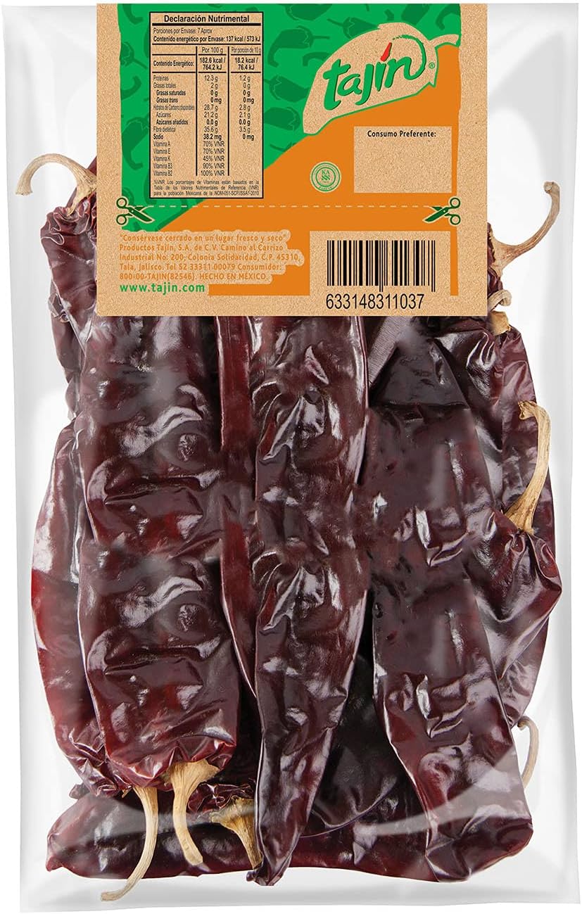 Tajin Getrocknete Guajillo-Chilis, 75 g – Authentische mexikanische Chilis zum Kochen 3