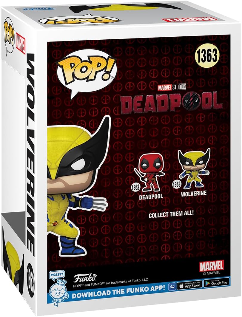Funko Pop! Marvel: Deadpool & Wolverine - Wolverine Vinyl Figure 3