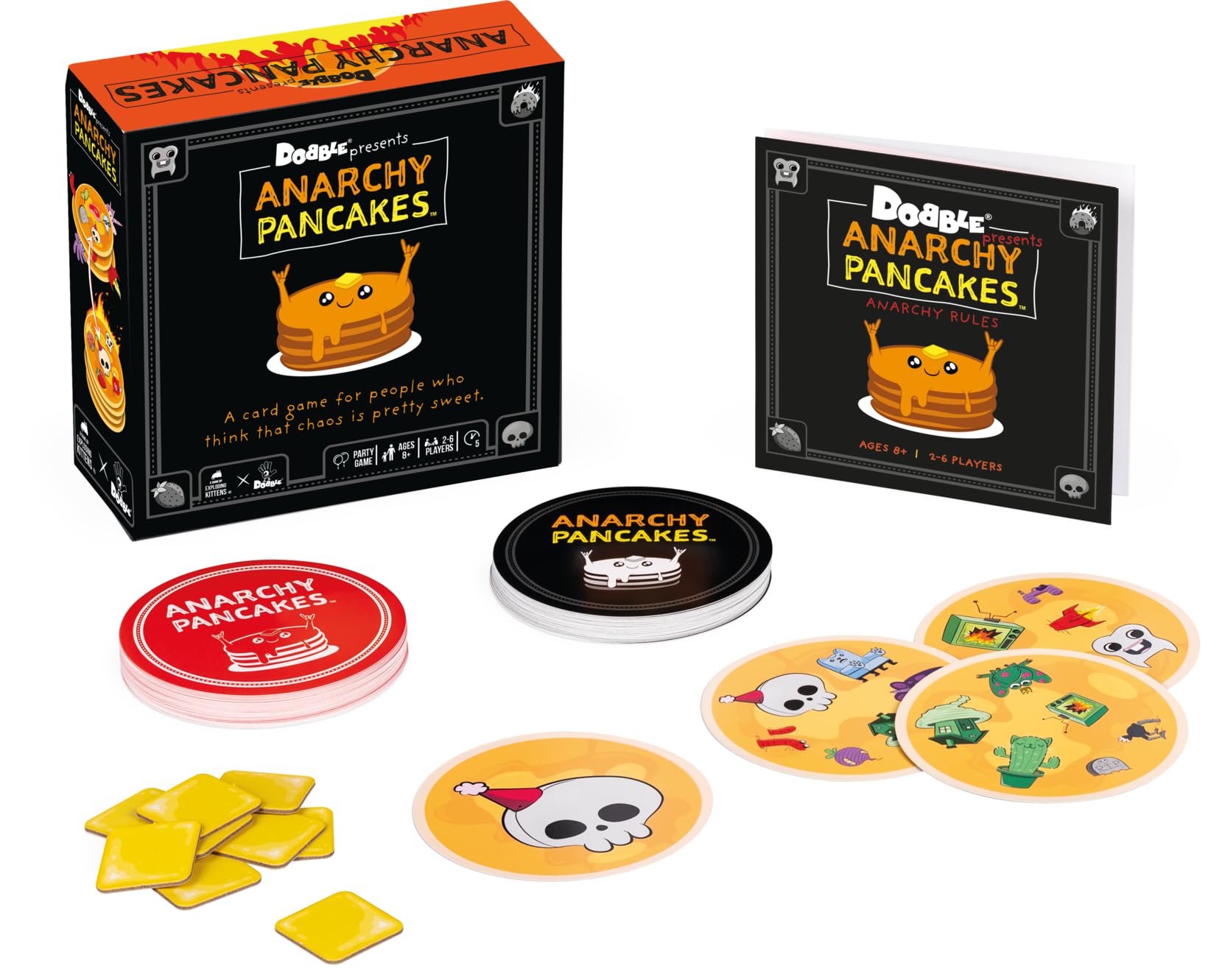 Asmodee Anarchy Pancakes Kartenspiel 2