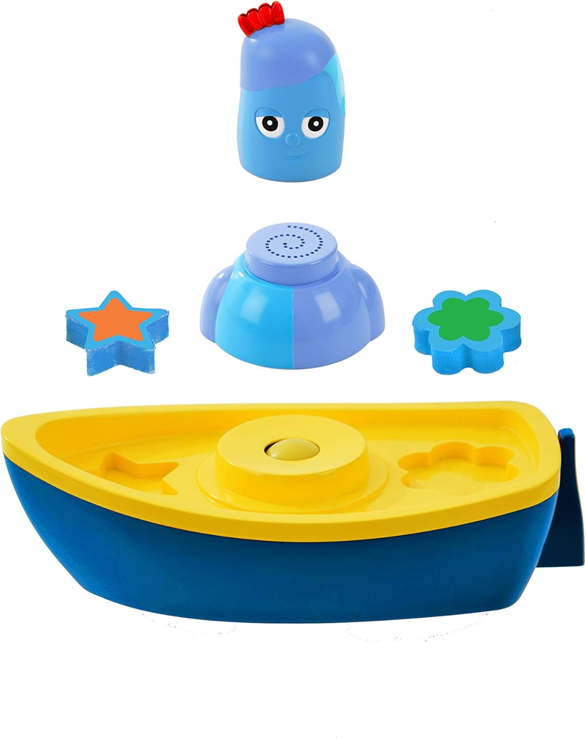 In the Night Garden Igglepiggle's Bath-Time Lightshow Boat - Light-Up Floating Playset for Toddlers