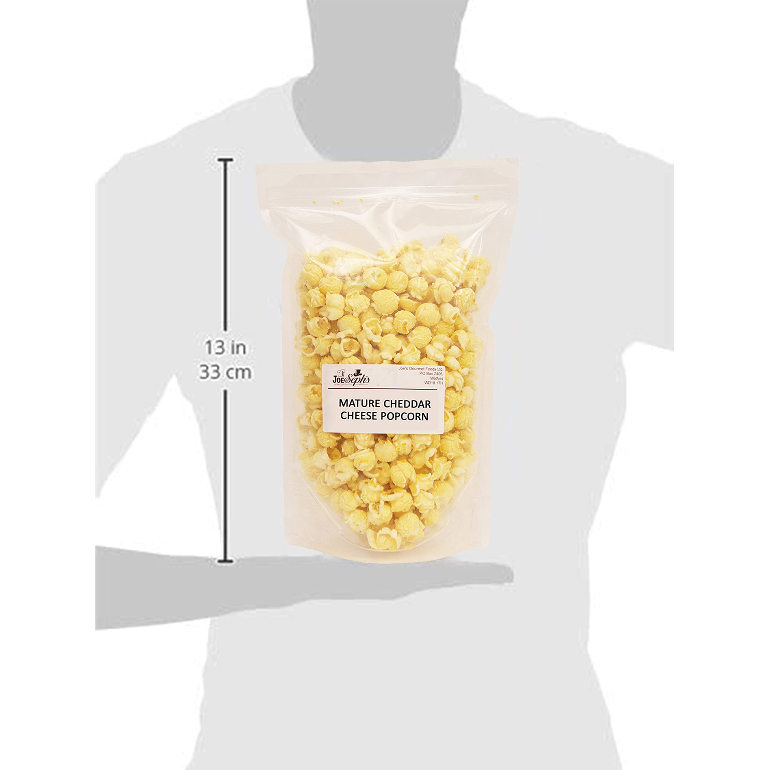 Joe & Seph's Cheddar Cheese & Chilli Popcorn - 250g Bulk Bag