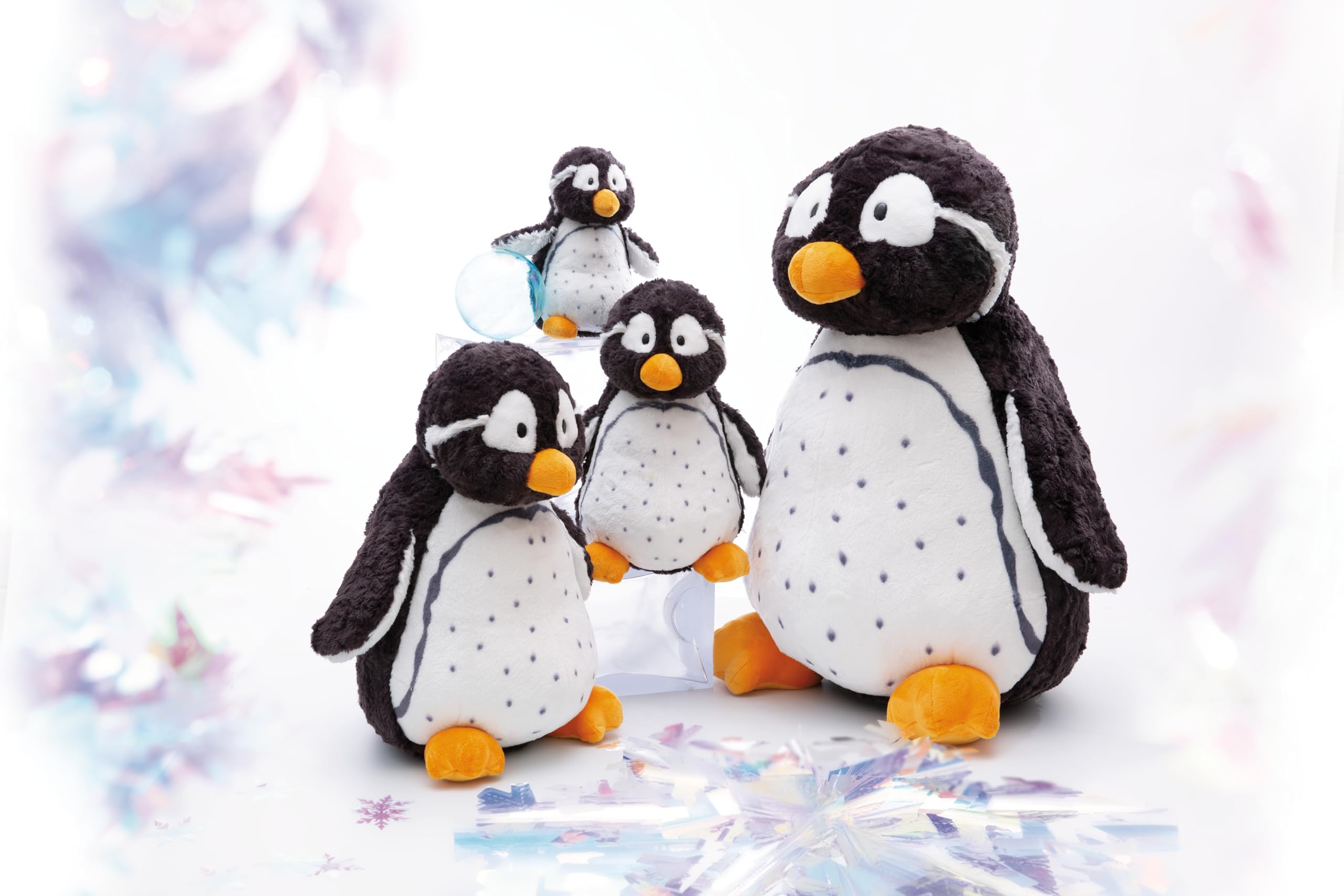 Nici - Penguin Stas 16cm Cuddly Soft Toy in Black-White 3