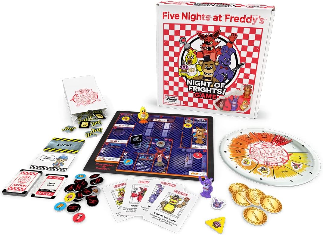 Funko Five Nights at Freddy's Nights of Fright Board Game