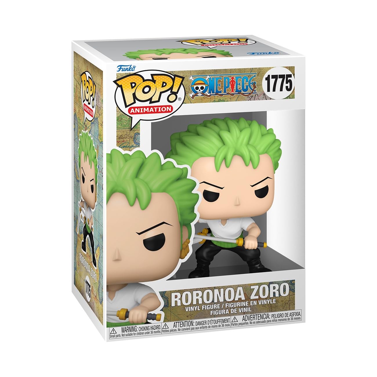 Funko Pop! One Piece Roronoa Zoro - 3.75 Inch Vinyl Figure | Anime Collectible