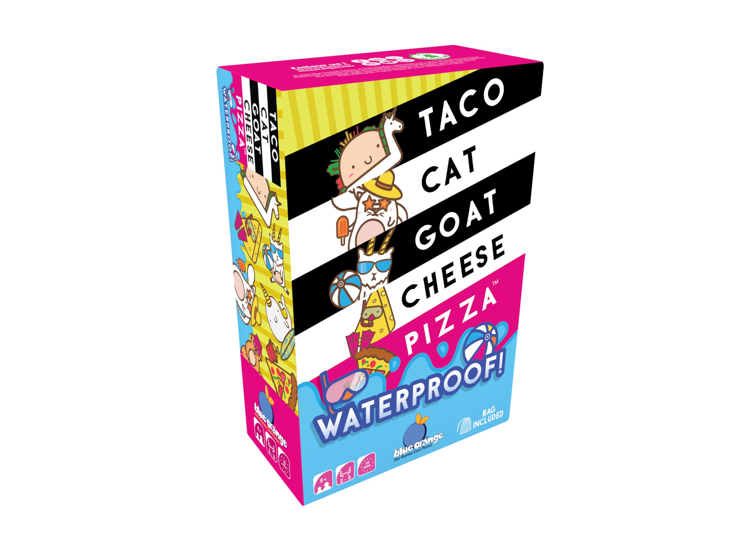 Blue Orange Taco Cat Goat Cheese Pizza Waterproof Card Game