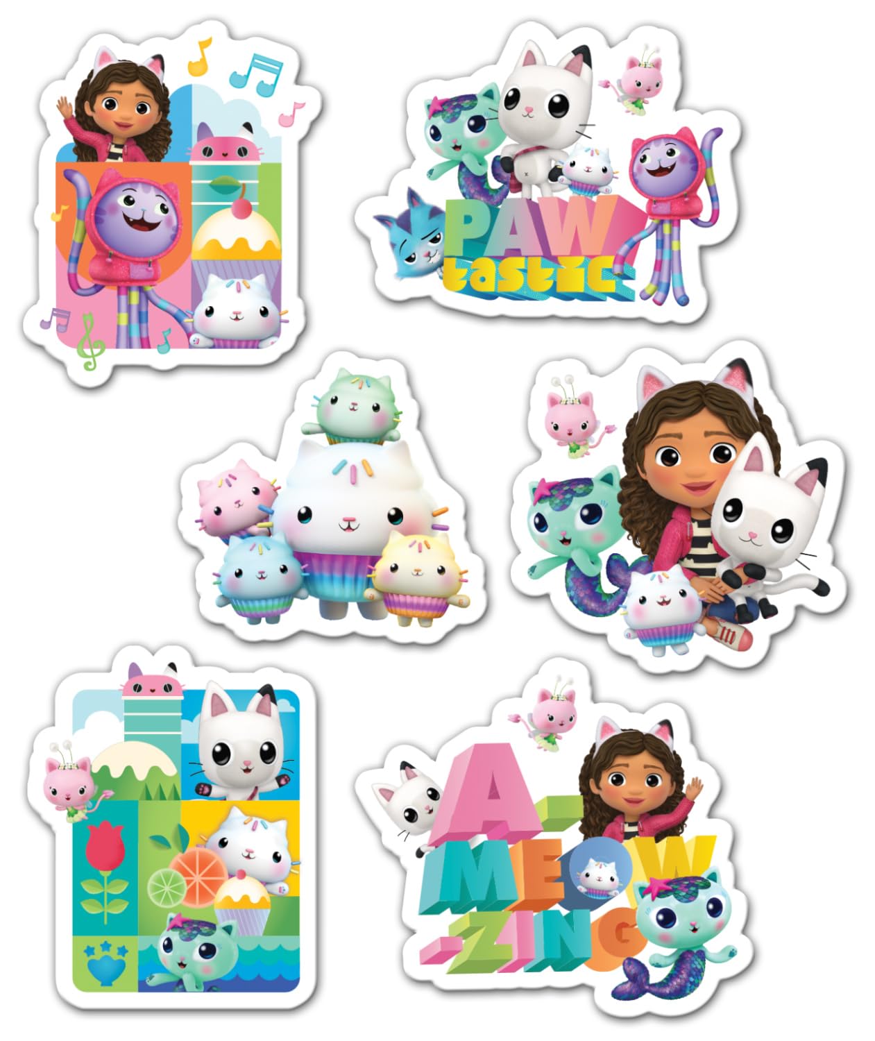 Paper Projects - Gabby's Dollhouse Mega Sticker Pack 01.70.22.036