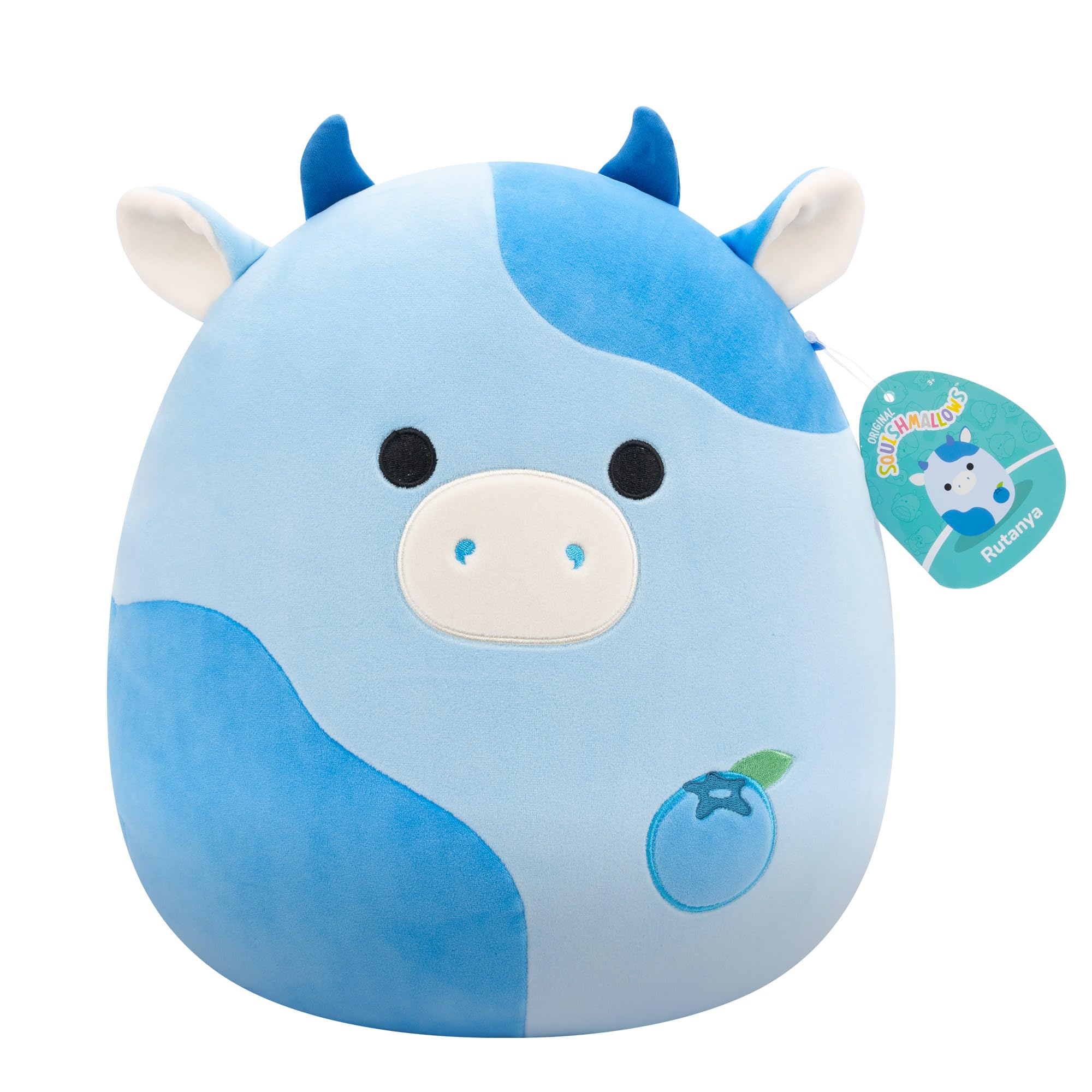 Squishmallows Rutanya the Blueberry Cow - 12 Inch Super Soft Plush Toy 3