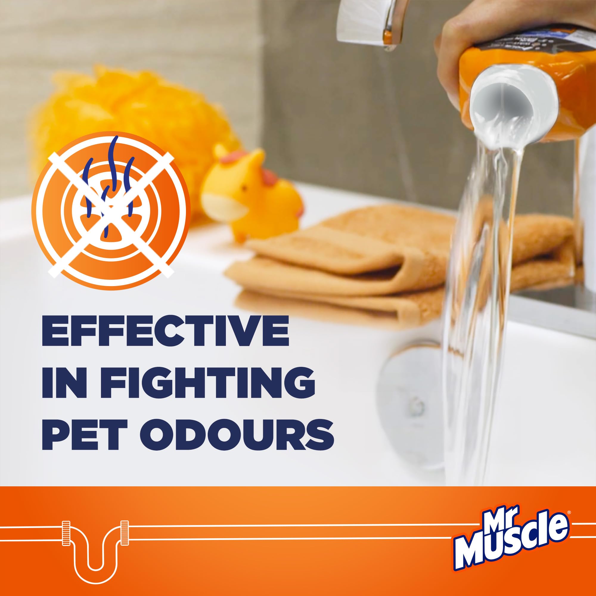 Mr Muscle - Pet Hair Drain Unblocker Gel 3