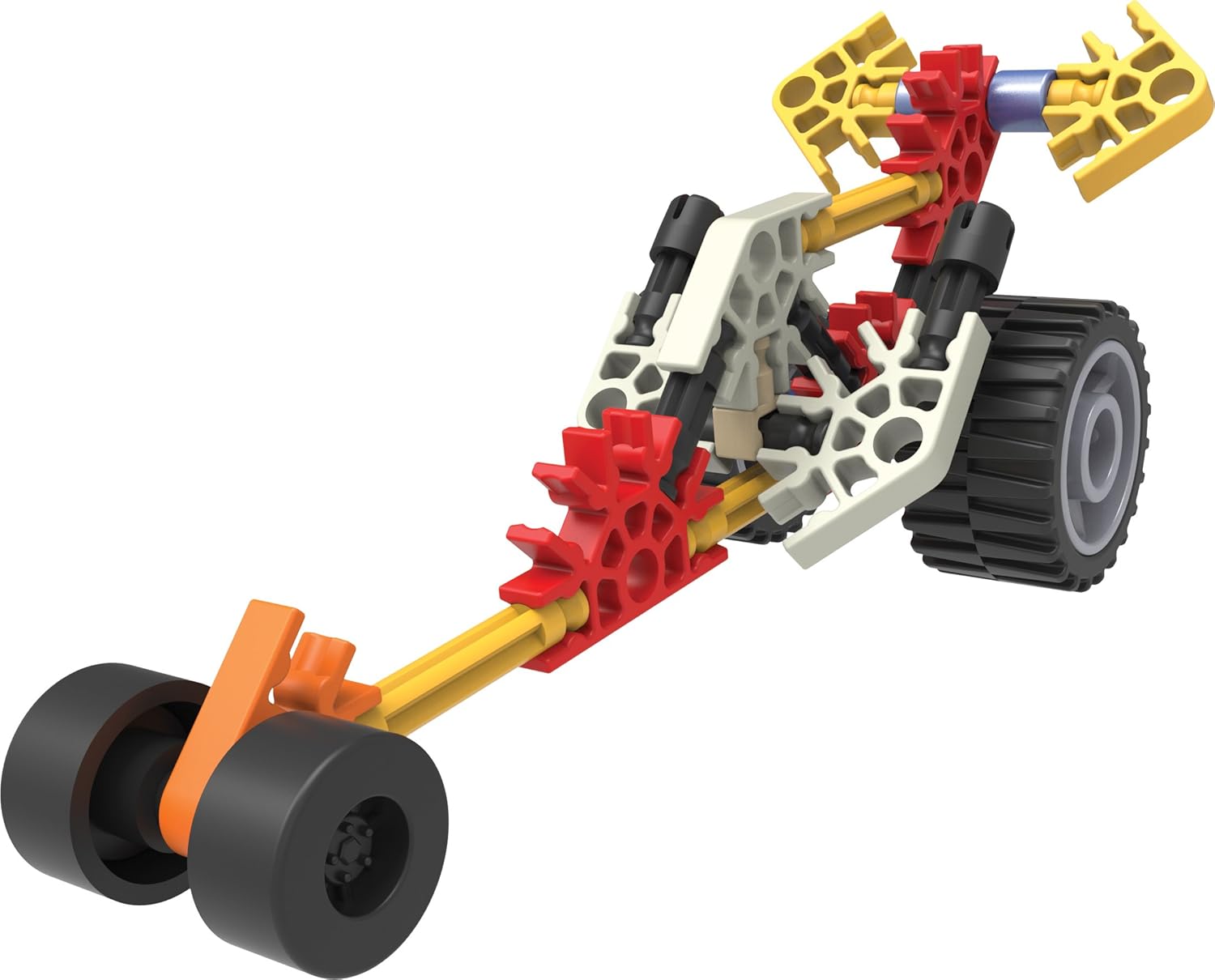 K"Nex Imagine 10 Modellbausatz für Anfänger mit lustigen, schnellen Fahrzeugen – 96-teiliger MINT-Bausatz für Kinder ab 5 Jahren 5