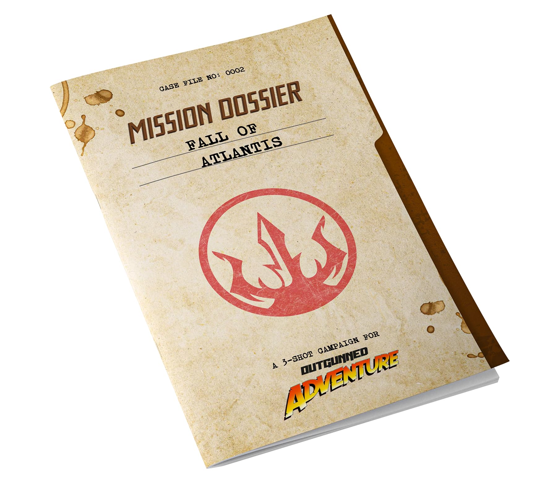 Free League Outgunned Adventure Mission Dossier: Fall of Atlantis RPG Expansion