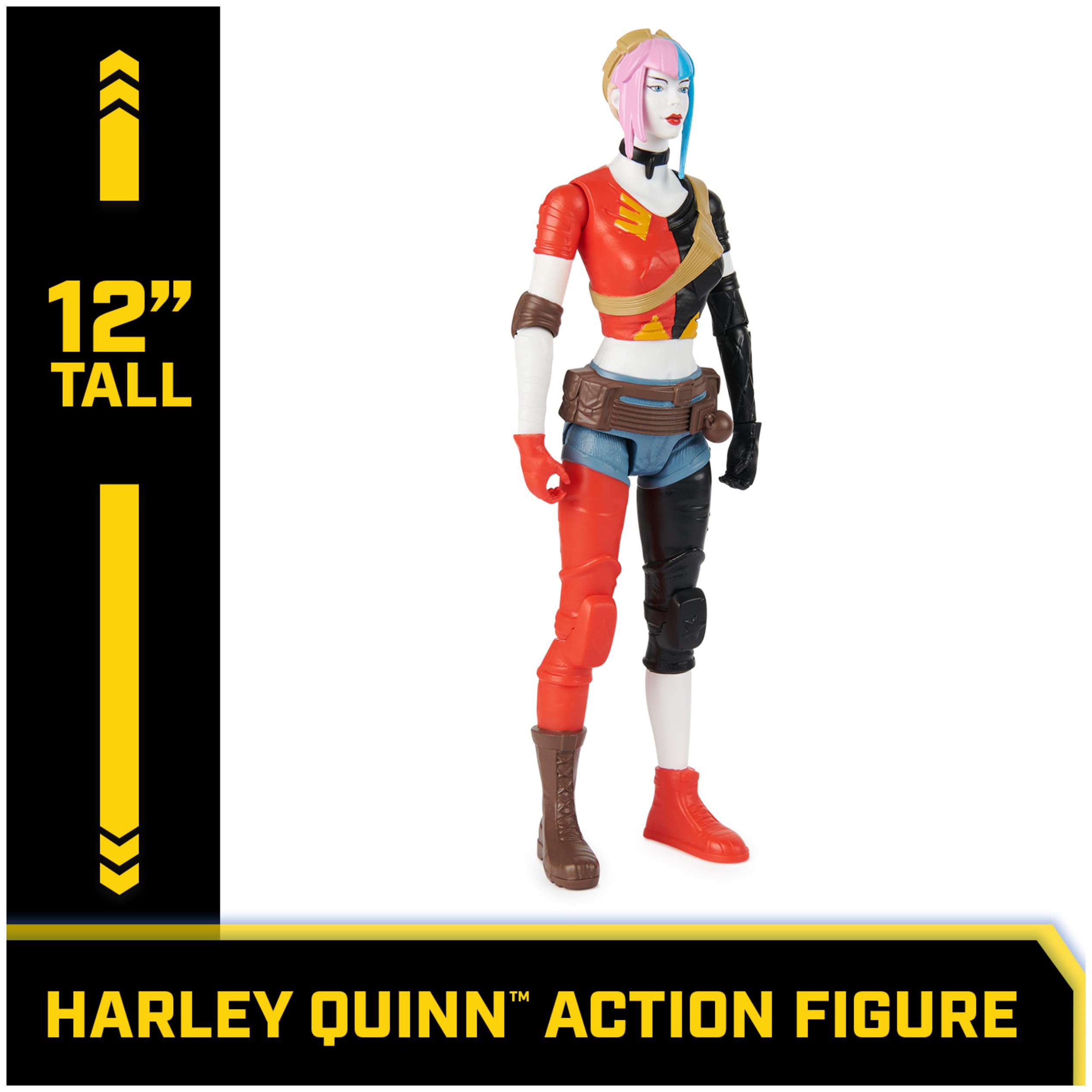 DC Comics Harley Quinn Action Figure - 30cm, 11 Points of Articulation | Ages 3+ 3