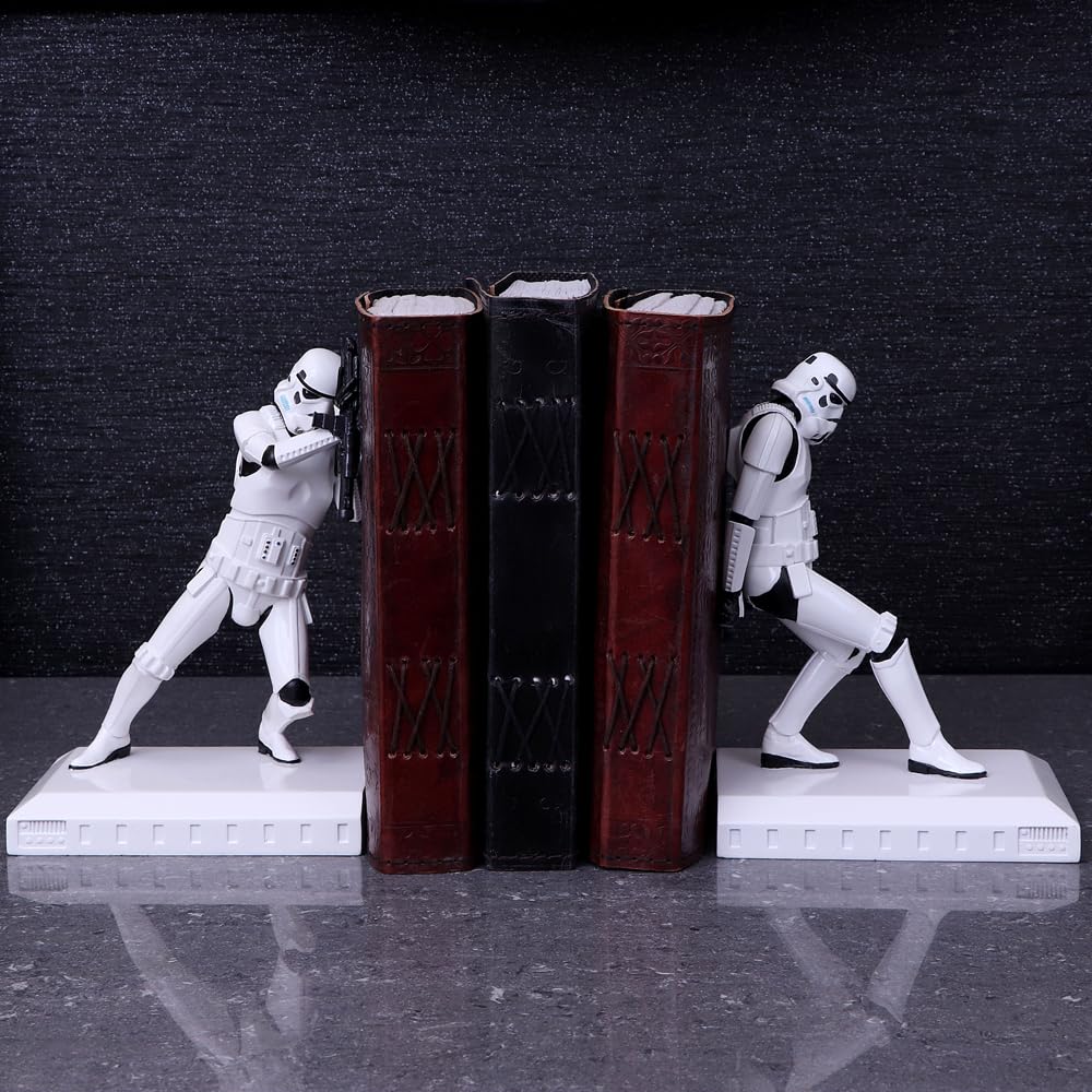 Nemesis Now Stormtrooper Bookends - Polyresin Sci-Fi Home Decor 27