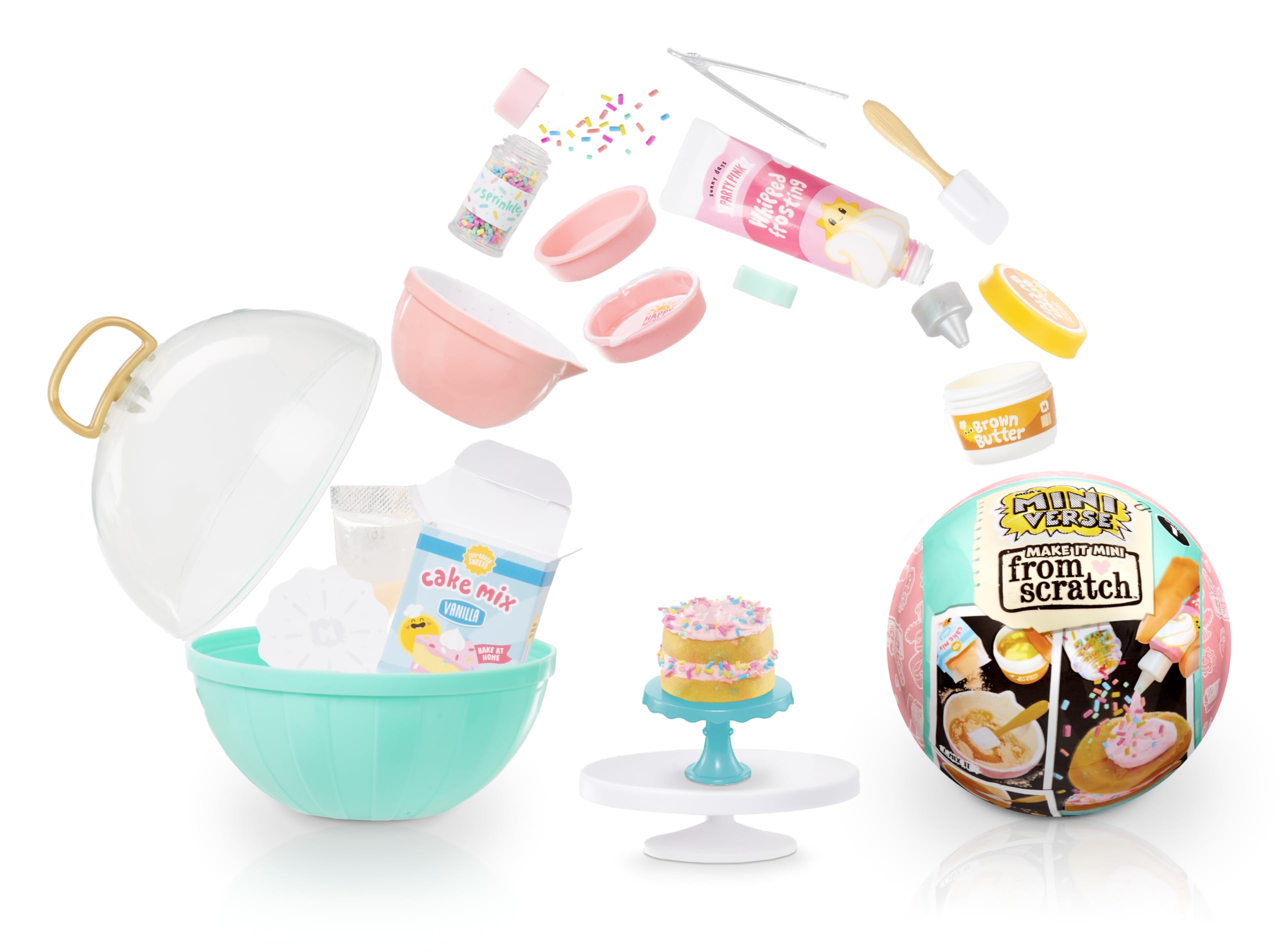MGA's Miniverse Make It Mini from Scratch Series 1 - DIY Mini Collectible Baking Set