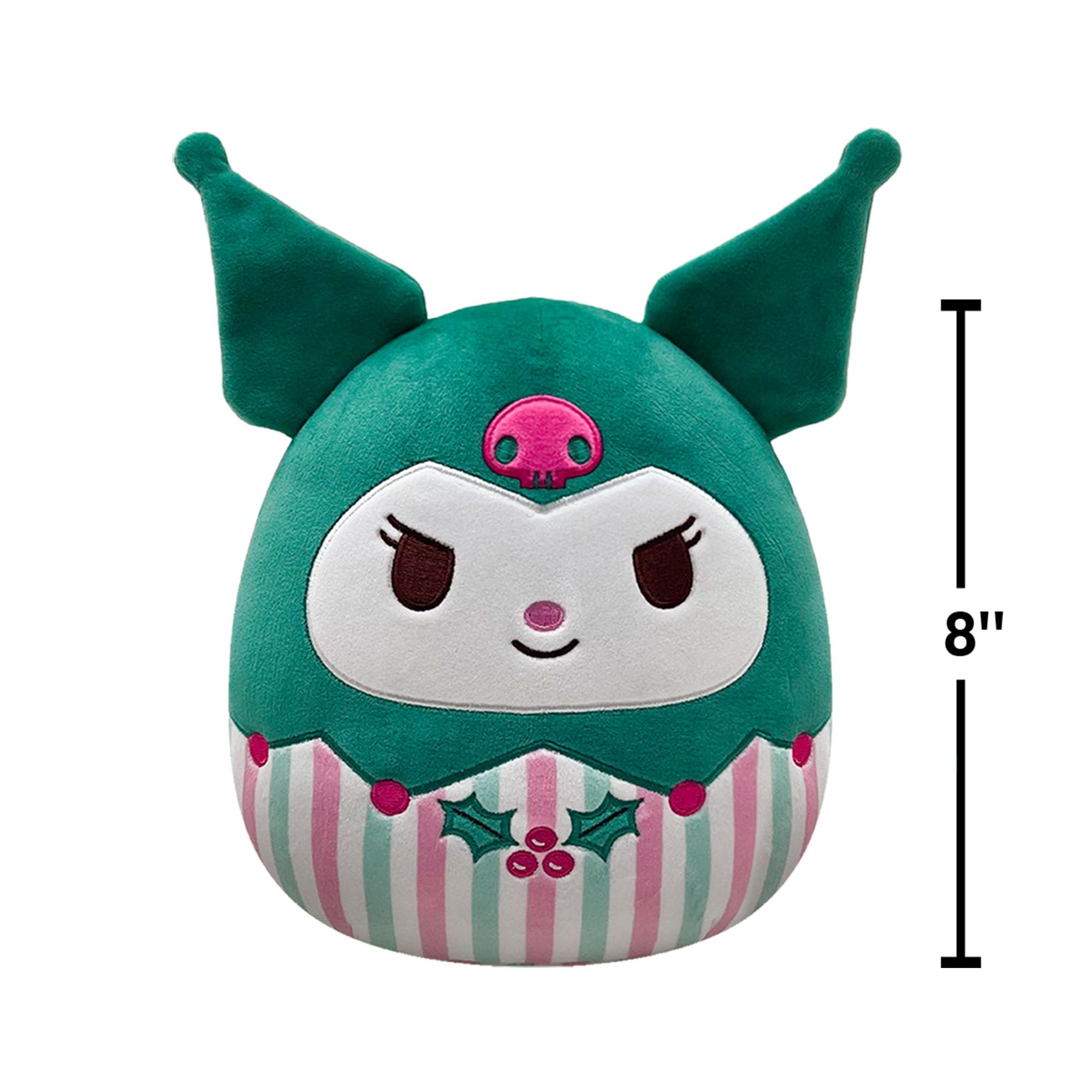 Squishmallows Holiday 2025 Kuromi 8-Inch Plush - Sanrio Licensed Collectible Stuffed Animal for Kids 3+ 3