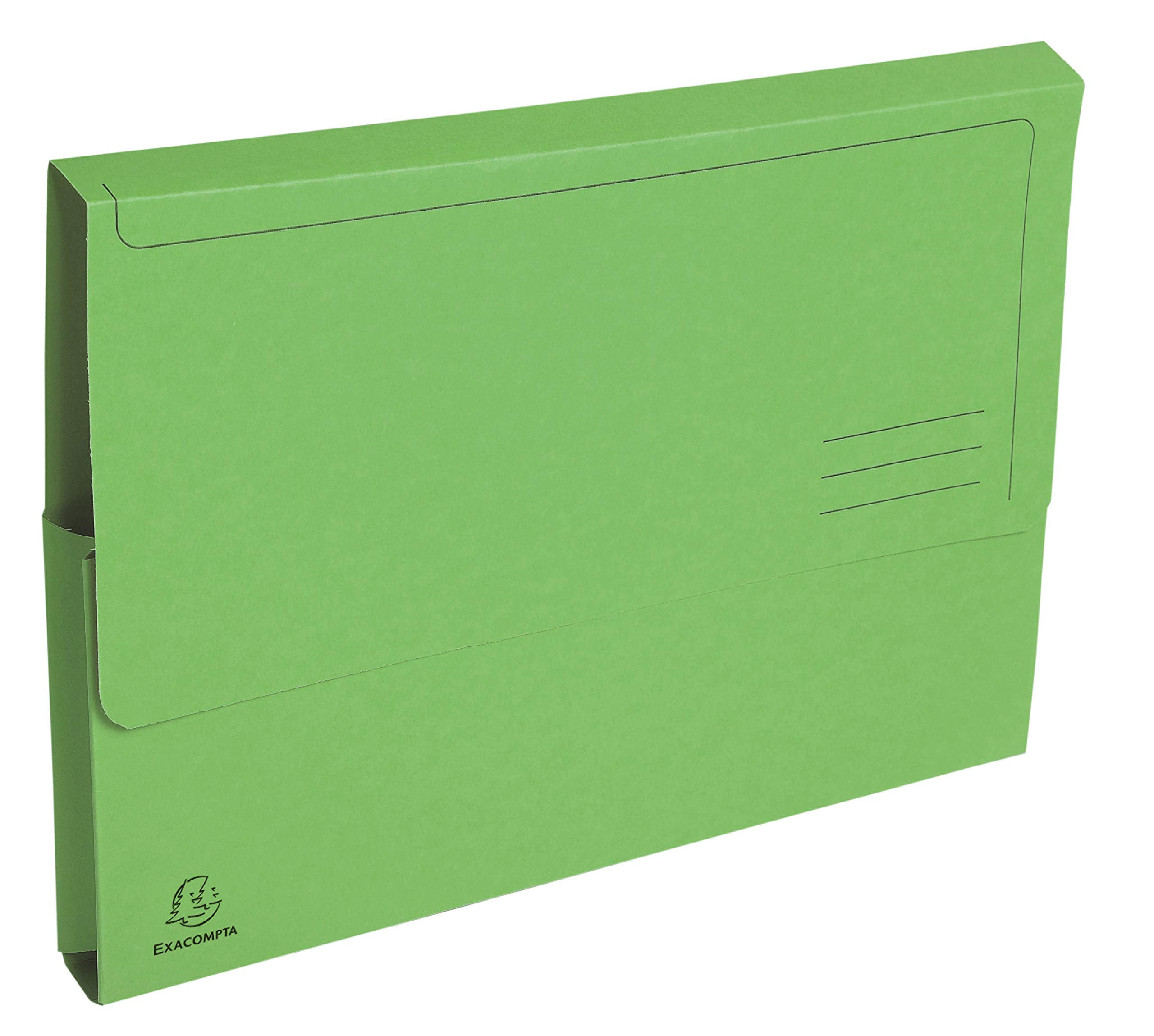 Exacompta Forever Document Wallets (Pack of 5) - A4 Size, 290gsm Premium Pressboard, Assorted Colours 6