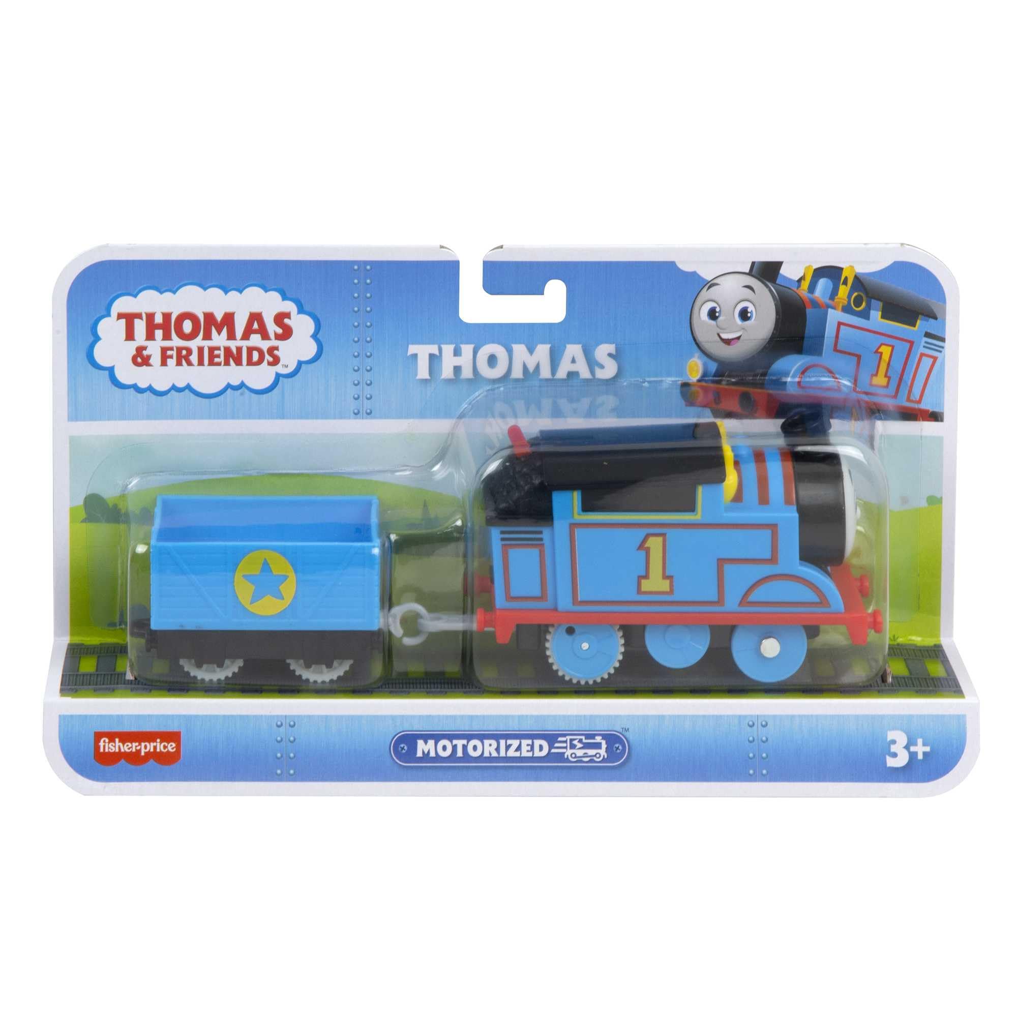 Thomas & Friends Motorized Toy Train - Battery-Powered Thomas Engine with Cargo for Kids 3+ 6