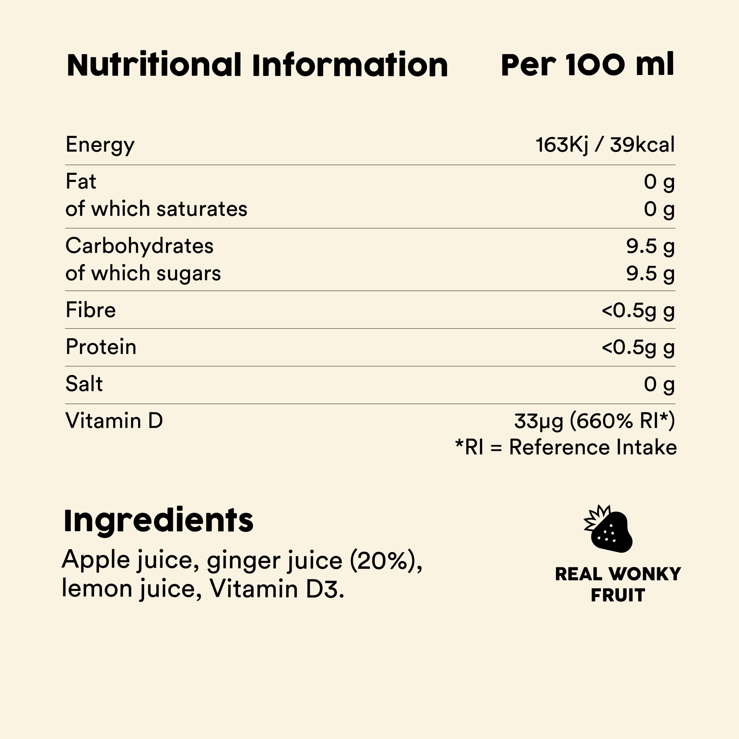 Flawsome! Vitamin D Ginger Shots (12x60ml) - Immunity Support with 20ug Vitamin D, No Added Sugar 5