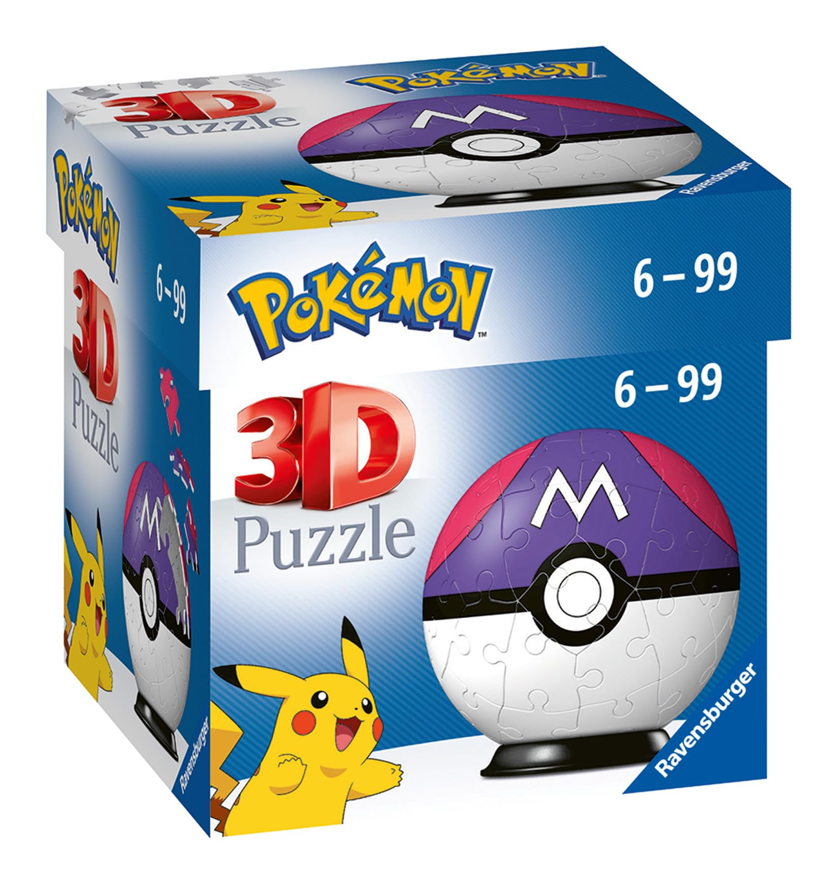 Ravensburger Pokémon Master Ball 3D Jigsaw Puzzle - 54 Piece Plastic Build 6