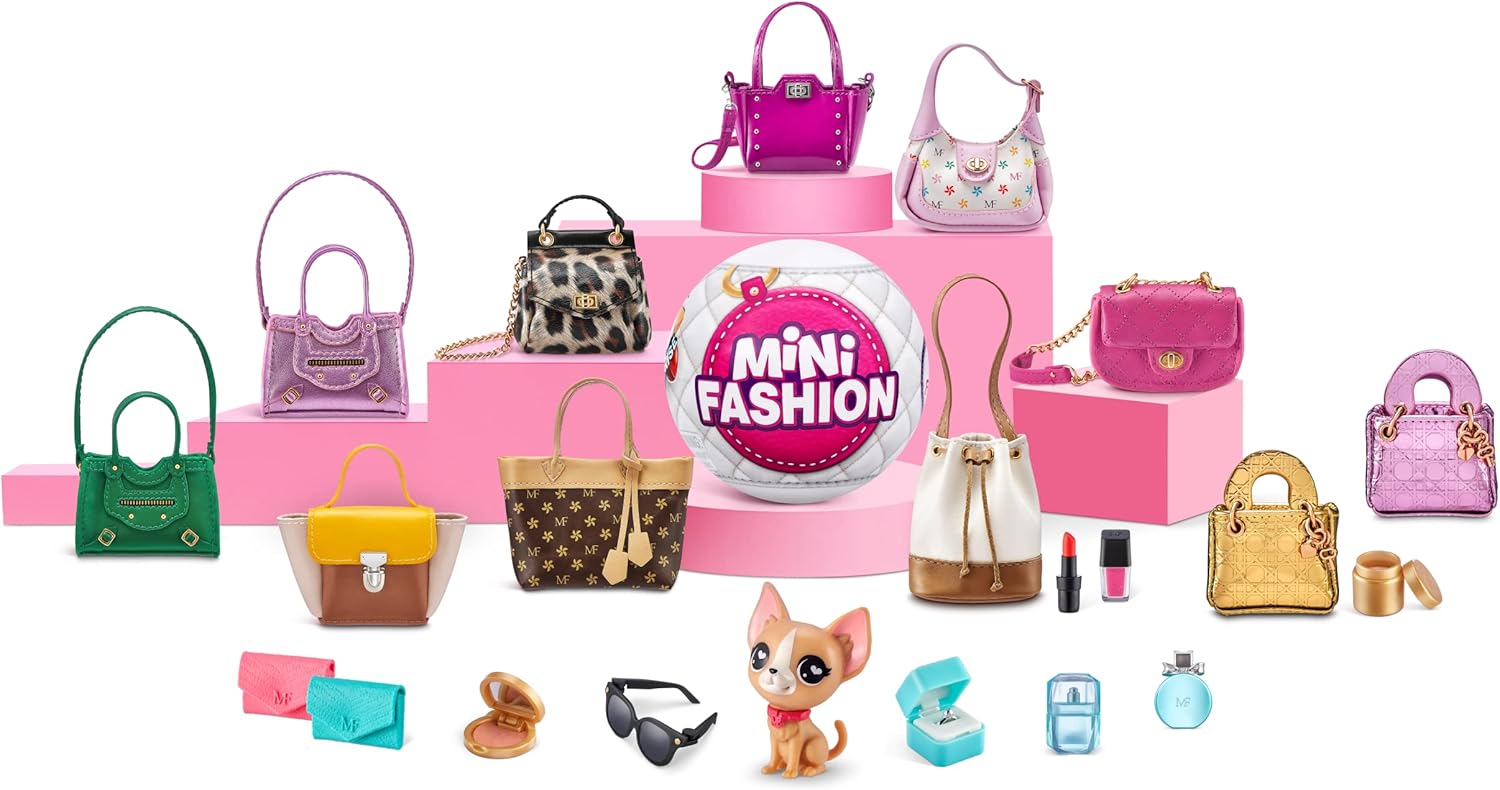 Mini Brands Fashion 2 Capsule by ZURU - Real Miniature Fashion Brands Collectible 4