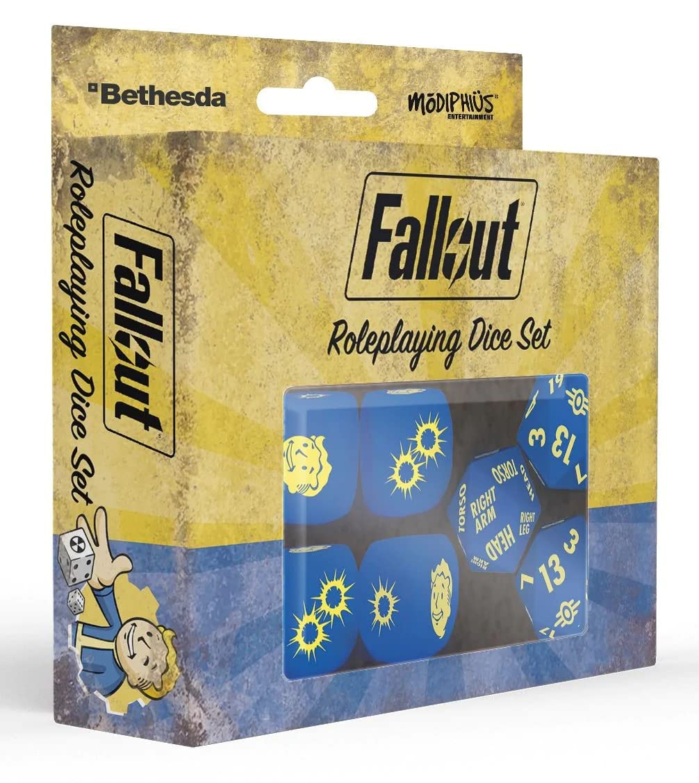 Modiphius Fallout Roleplaying Game Dice Set