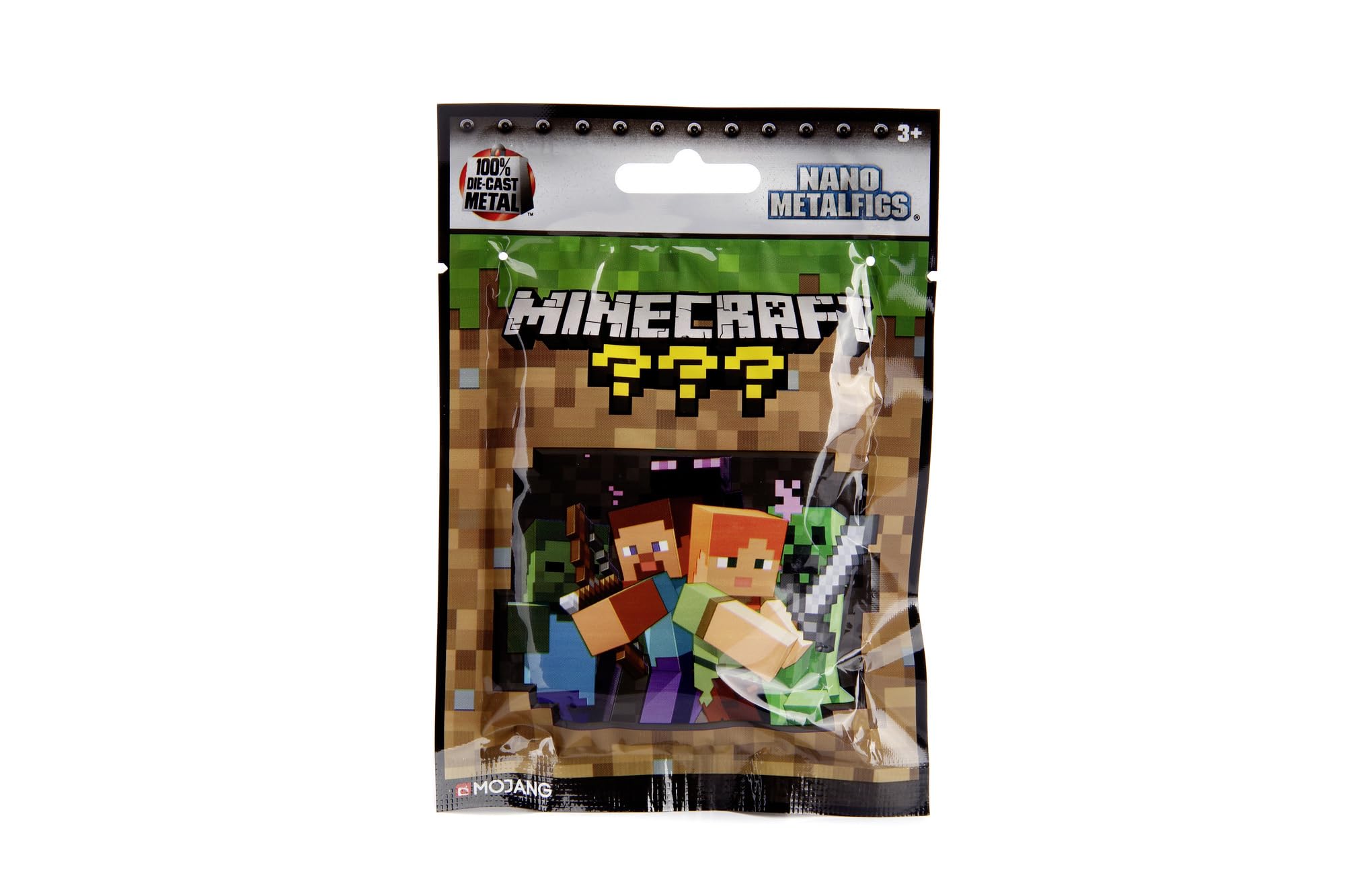 Jada Minecraft NanoFigs Blind Bag Assortment - 1.65 inch Die Cast Action Figure
