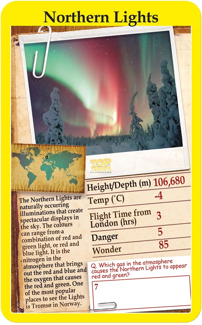Top Trumps Wonders of the World Card Game