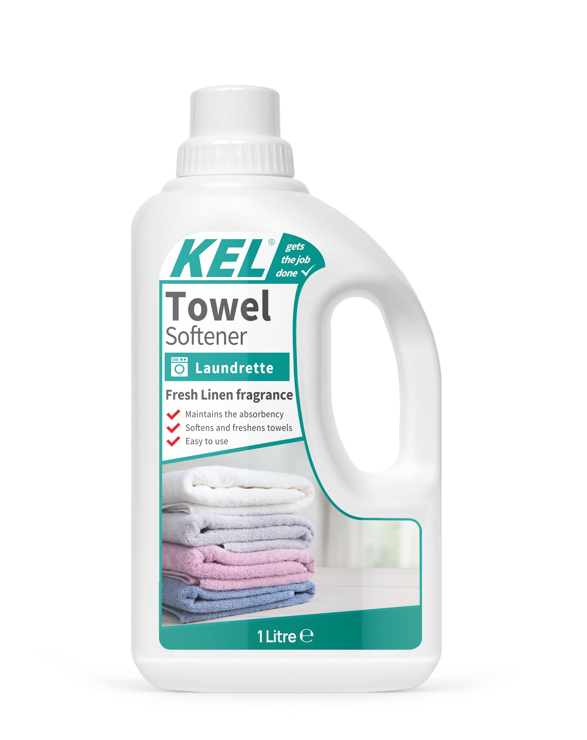 KEL - Towel Softener Liquid Conditioner for Laundry, Improves Absorbency & Fresh Linen Scent