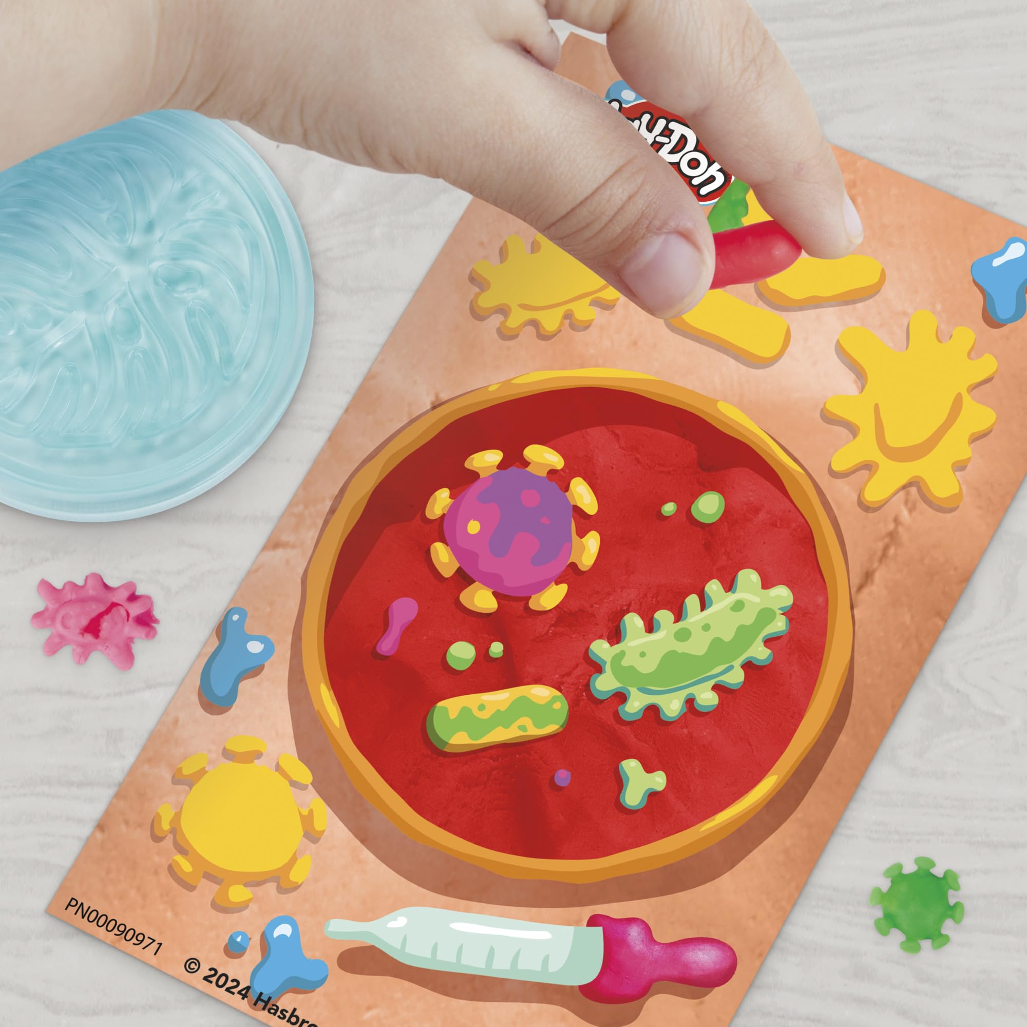 Play-Doh Light &amp; Look Mikroskop-Spielset – pädagogisch wertvolles Wissenschaftsspielzeug für Kinder ab 3 Jahren 4