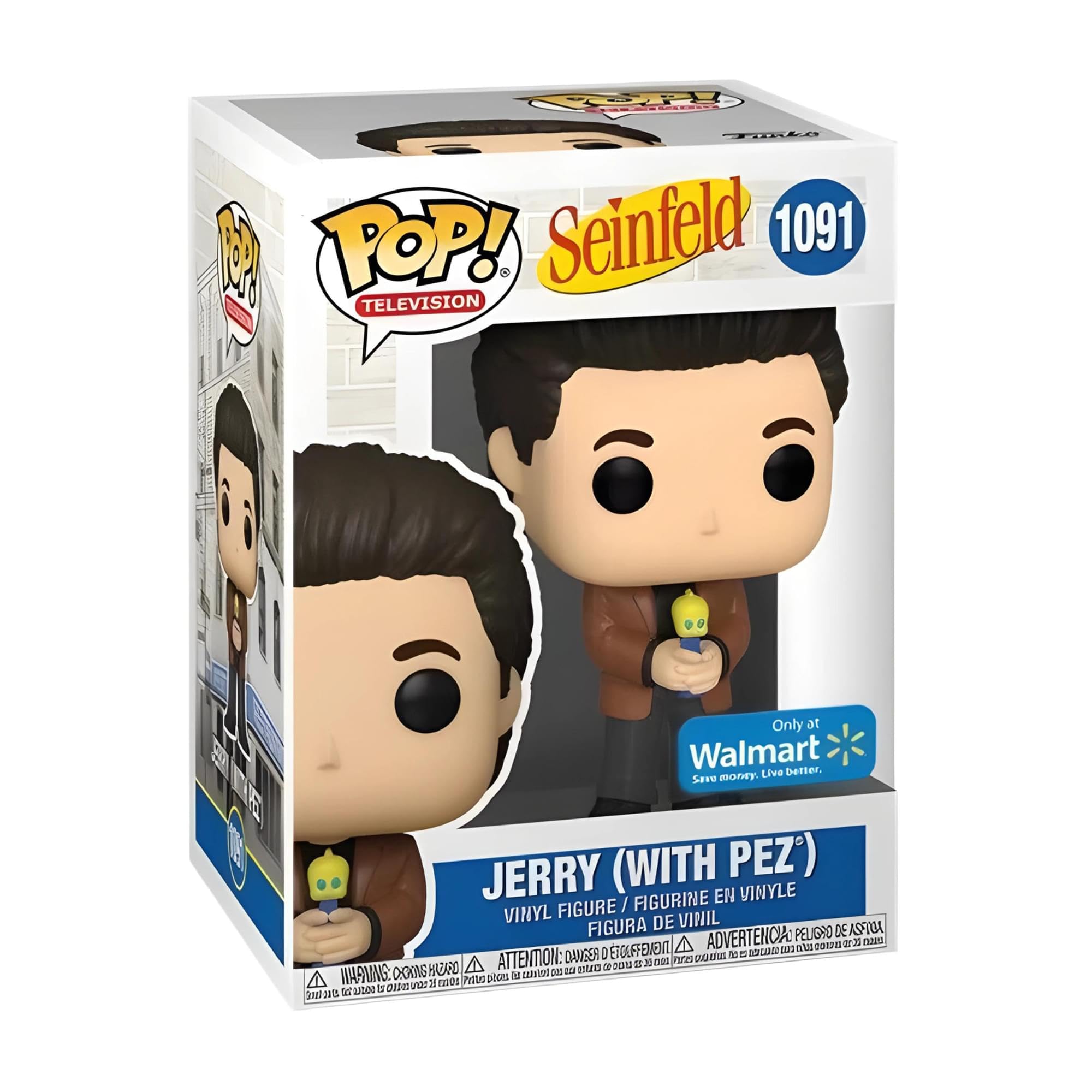 Funko Pop! Television Seinfeld – Jerry mit PEZ-Vinylfigur Nr. 1091 4