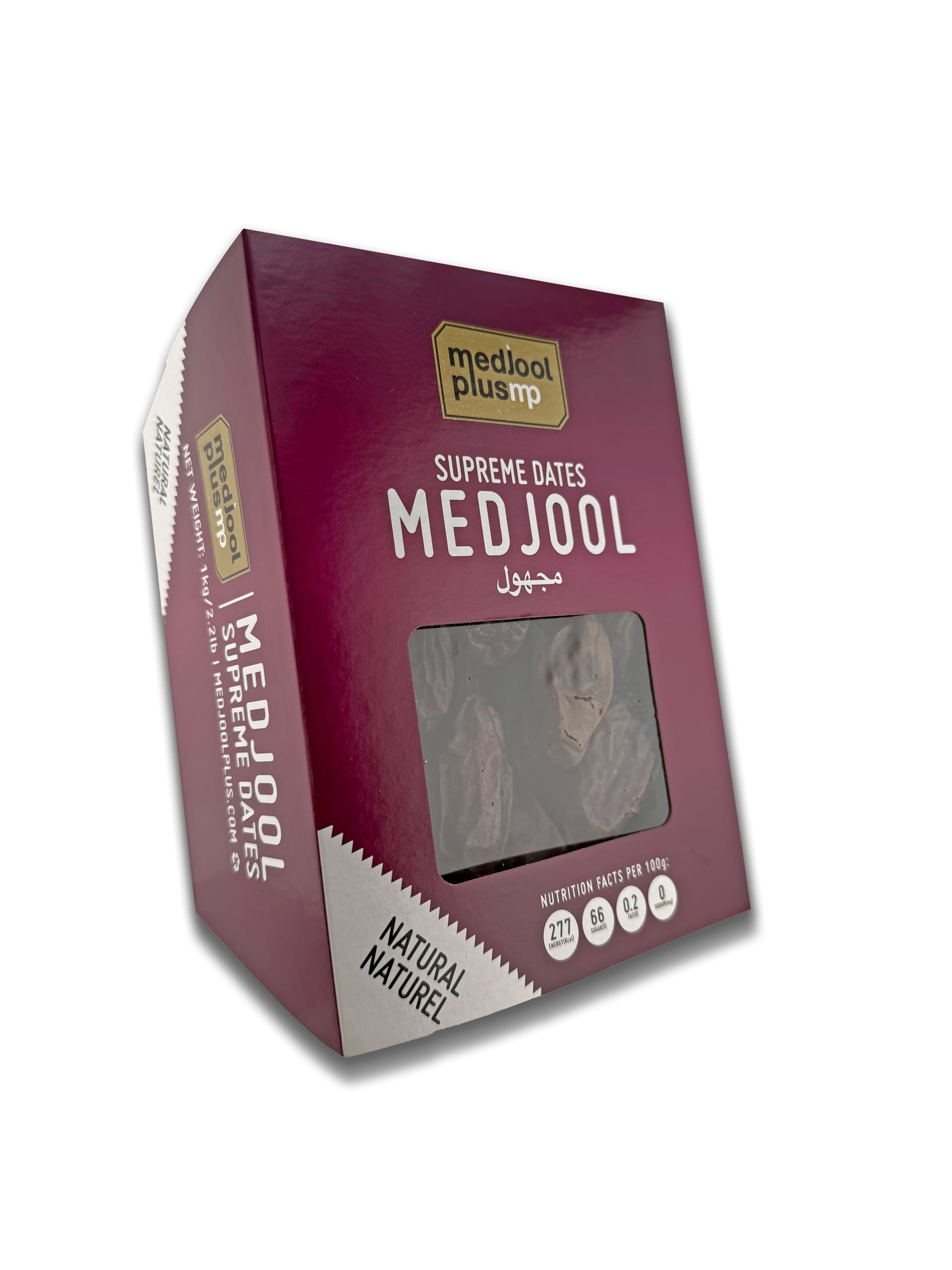 Medjool Plus Medjool Dates - 1000 g Value Pack | Naturally Sweet | Gluten-Free