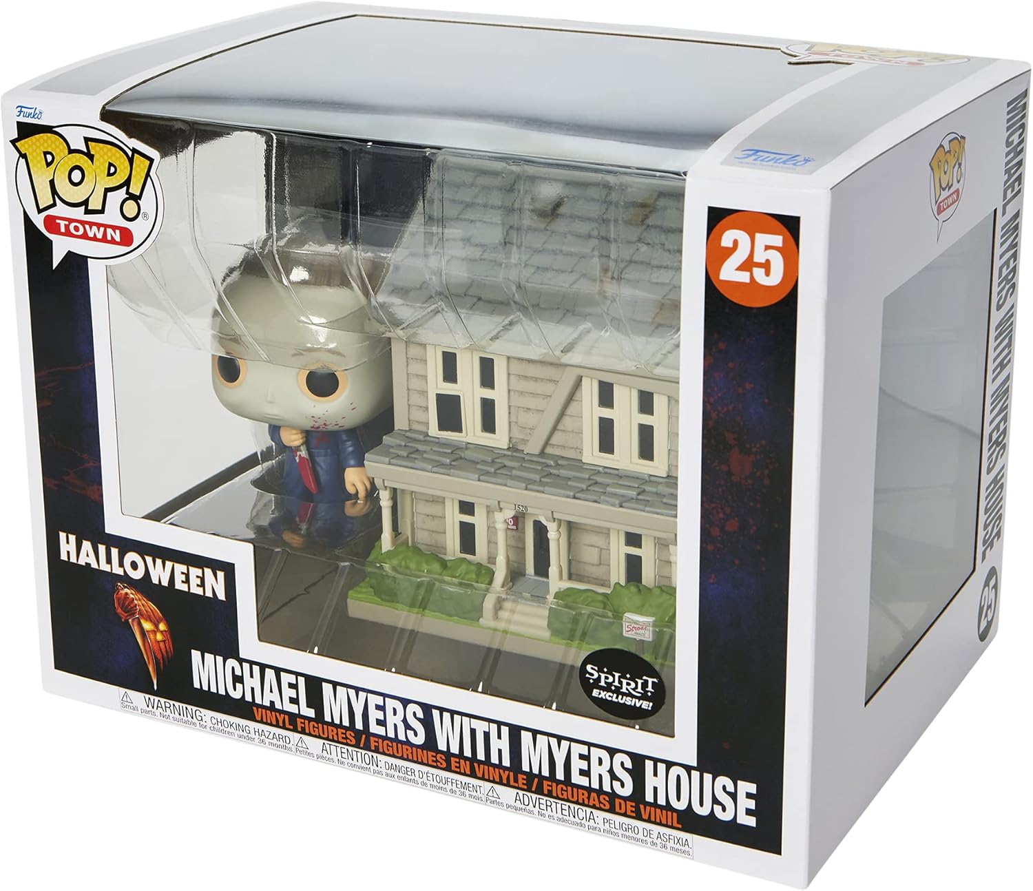 Funko Pop! Town Halloween – Michael Myers mit Myers House Vinylfigur (57274) 13