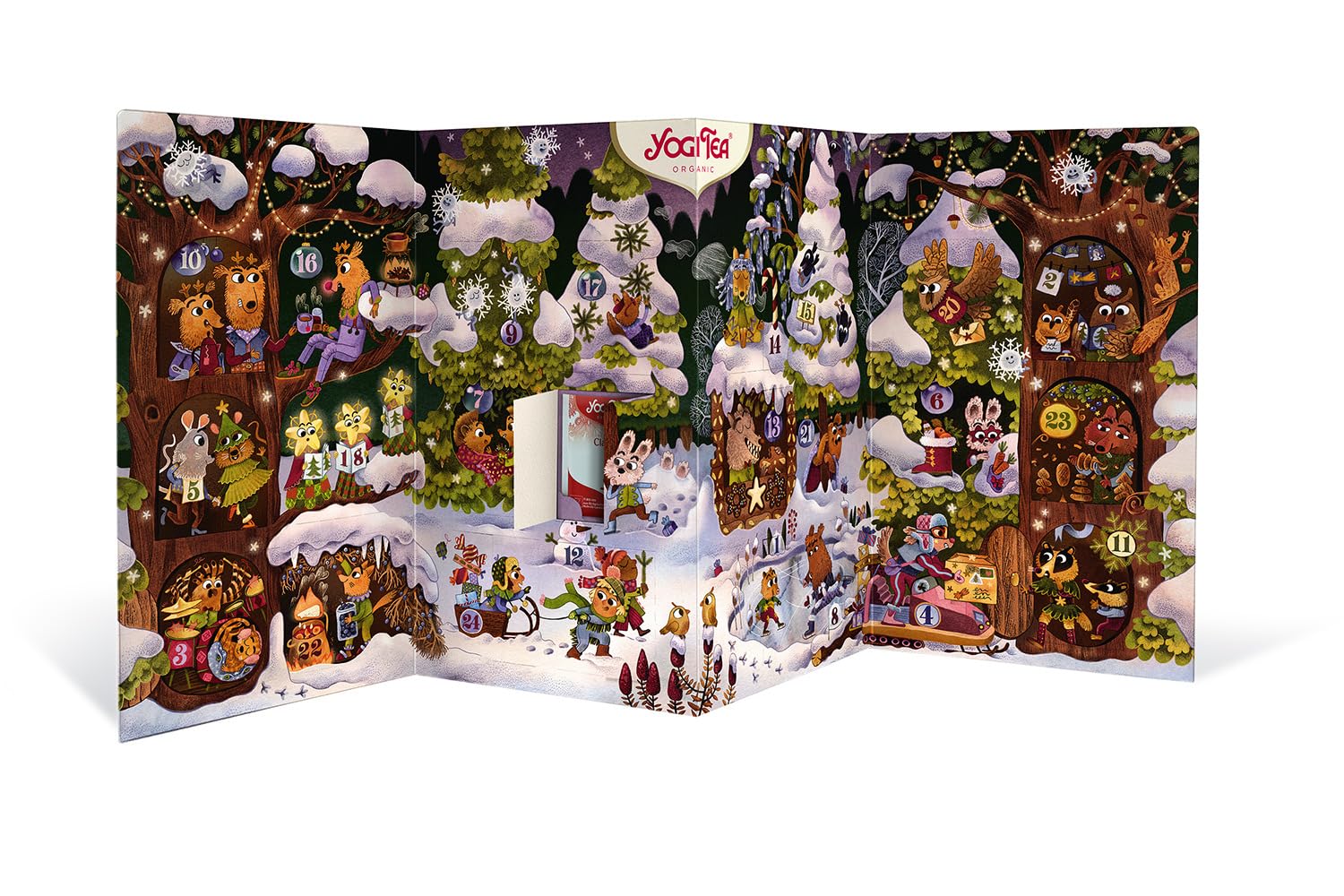 YOGI TEA - Christmas Advent Calendar with 24 Selected Teas for a Festive Advent Season 3
