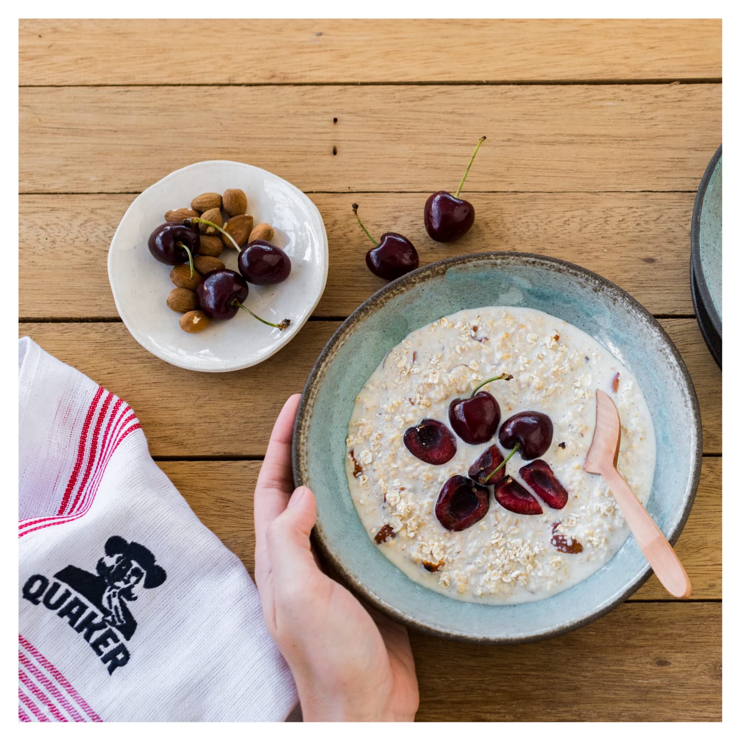 Quaker Oat So Simple Haufen von Obst Haferbrei mit Bananen- und Erdbeergeschmack 3