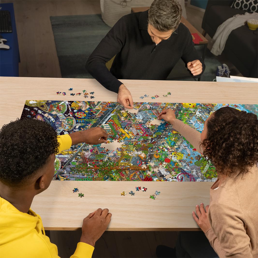 Ravensburger Guinness World Records 2000 Piece Jigsaw Puzzle - Panoramic Puzzle for Adults & Kids 12+ 8