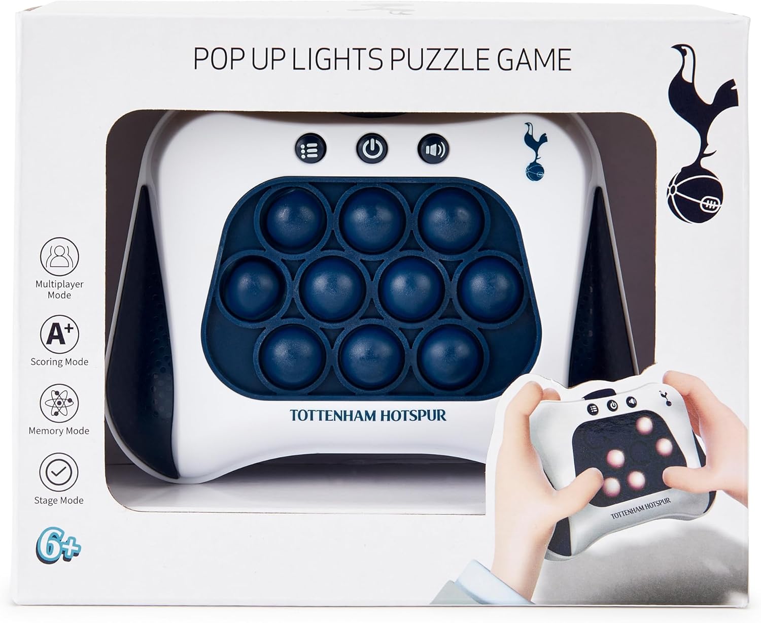 Tottenham Hotspur FC Pop It Electric - Light-Up Puzzle Fidget Game 3