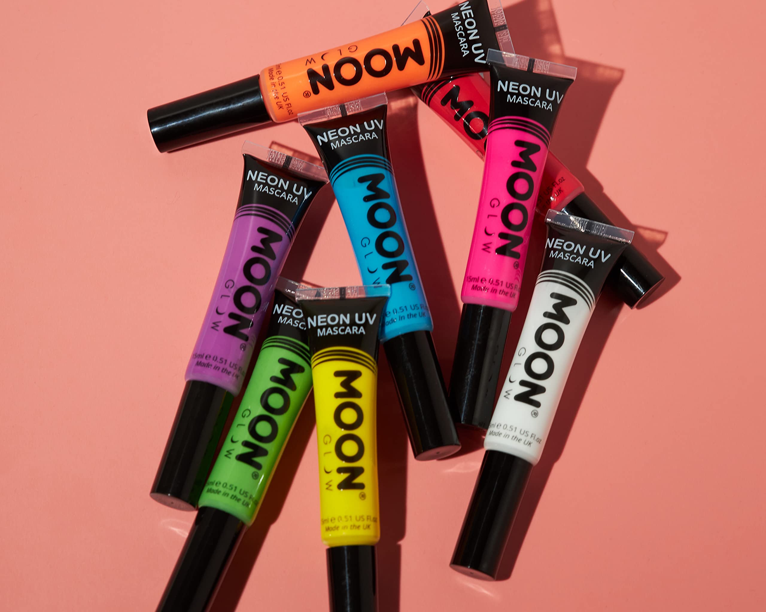 Moon Glow - Intense Neon UV Mascara (Purple, 22g) 3