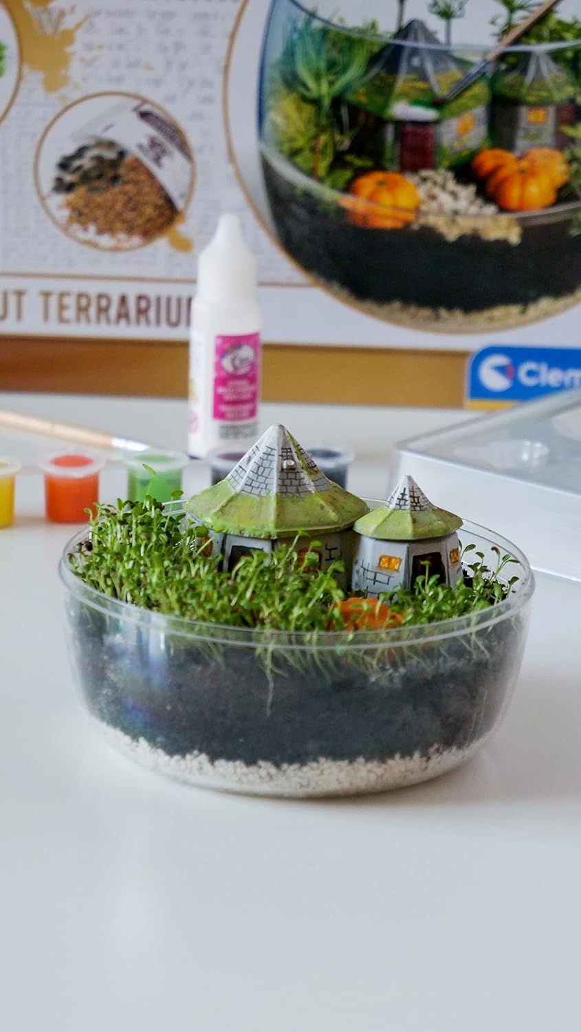Clementoni 19248 Terrarium - Harry Potter Hagrid's Hut Educational Kit for Kids Ages 7+