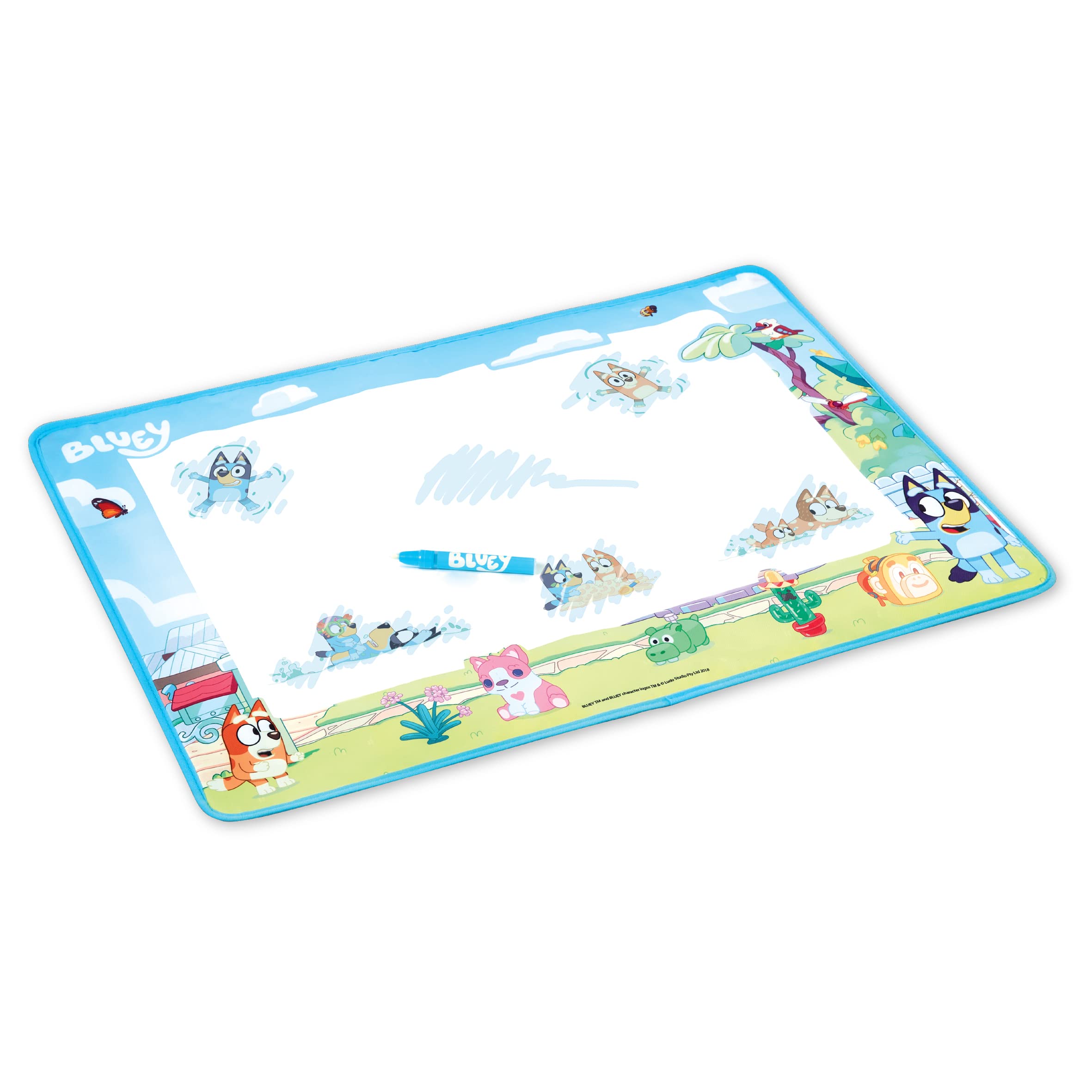 Character Options - Bluey Aquamagic Art Mat for Mess-Free Creative Play