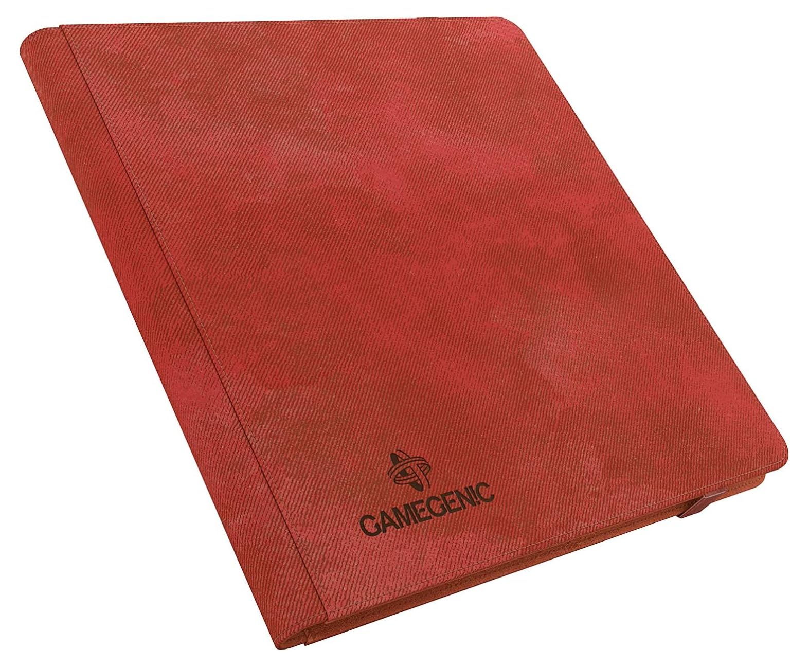Gamegenic Prime Album 24-Pocket - Holds 480 Double-Sleeved Cards, Red