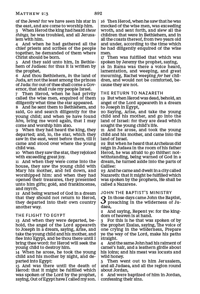 Thomas Nelson Holy Bible, King James Version - Larger Print | Paperback | 1184 Pages 7