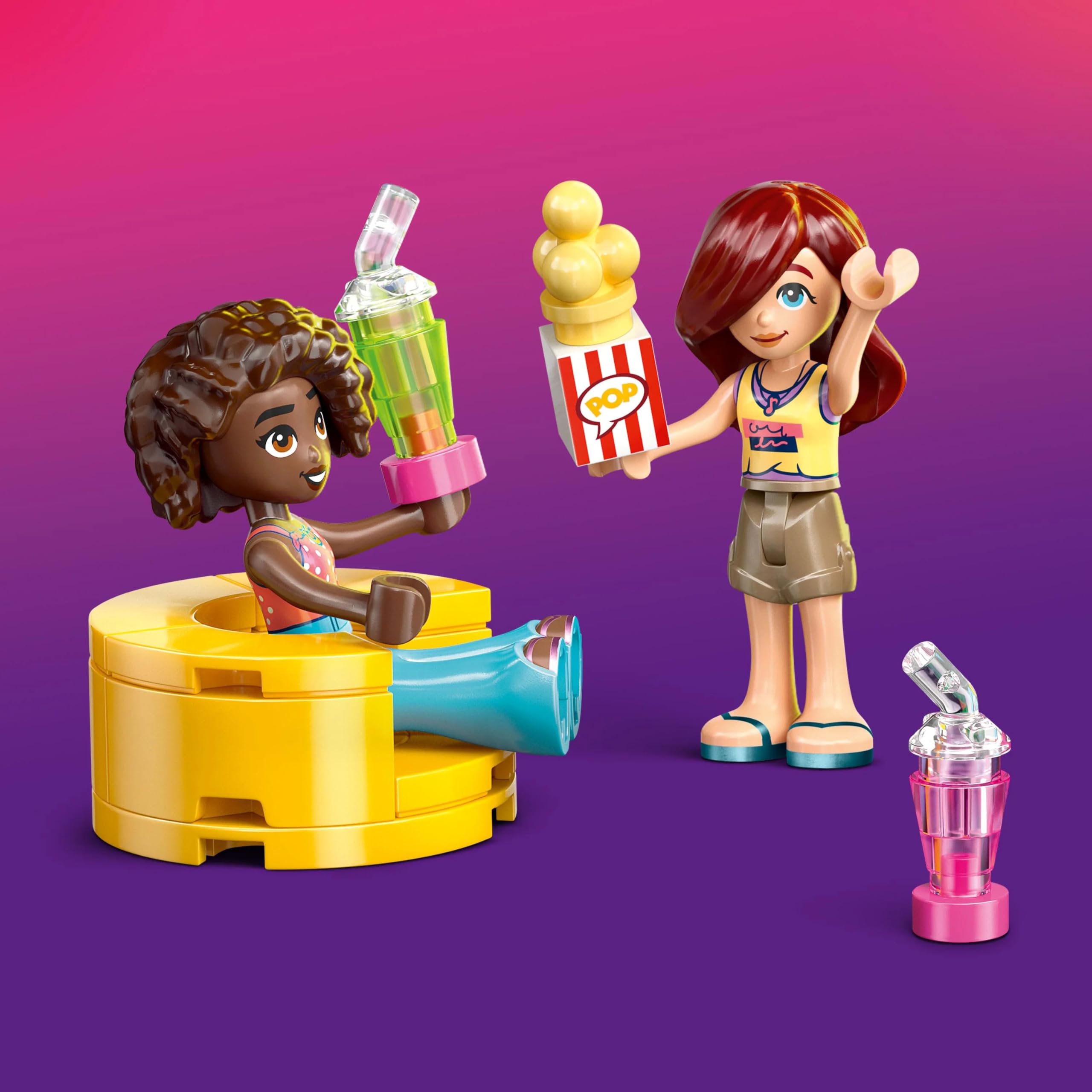 LEGO Friends Friendship Movie Night Playset - Light-Up Projector & 2 Mini Dolls for 6+ Year Olds 13