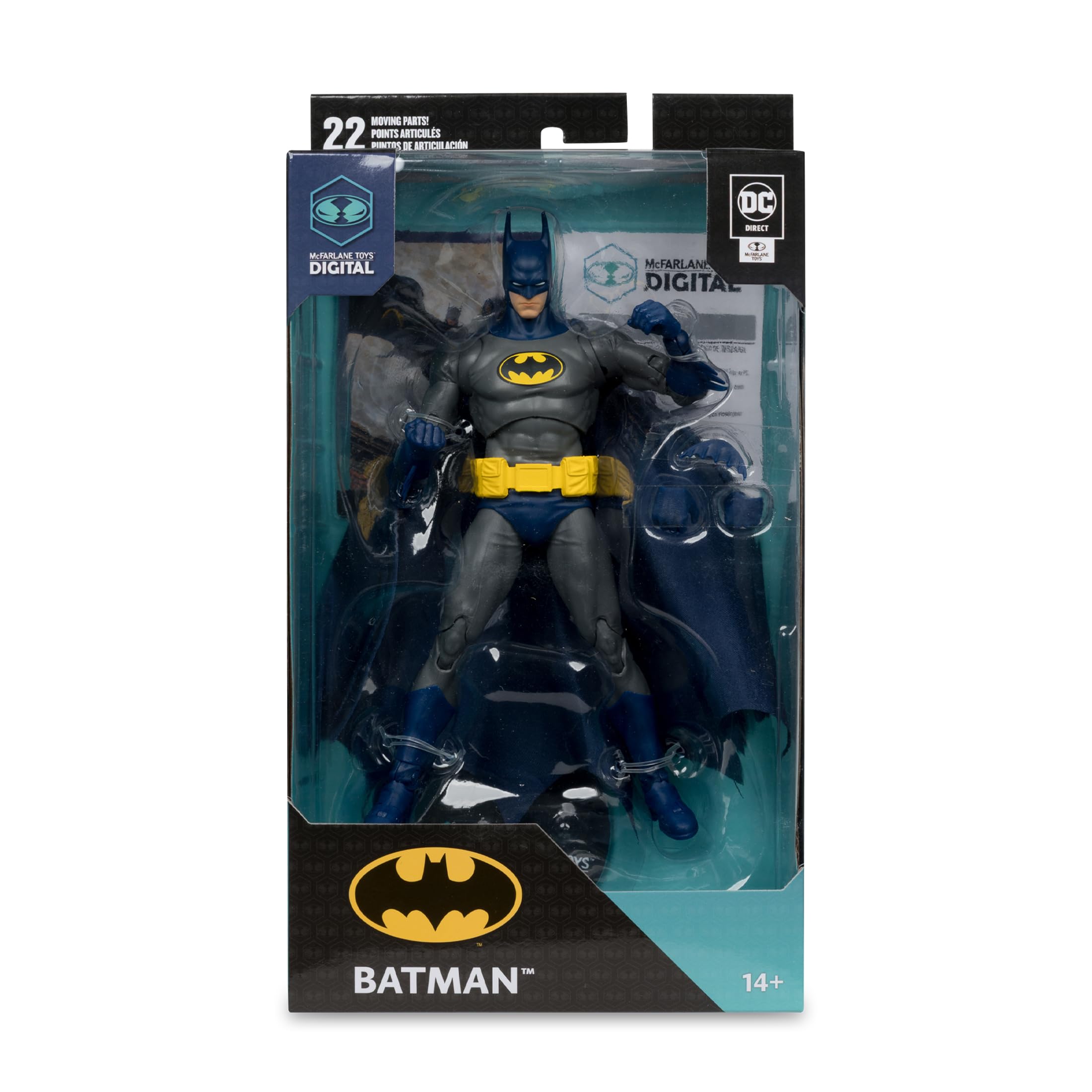McFarlane DC Batman (No Man's Land) 7in Action Figure with Digital Collectible 5