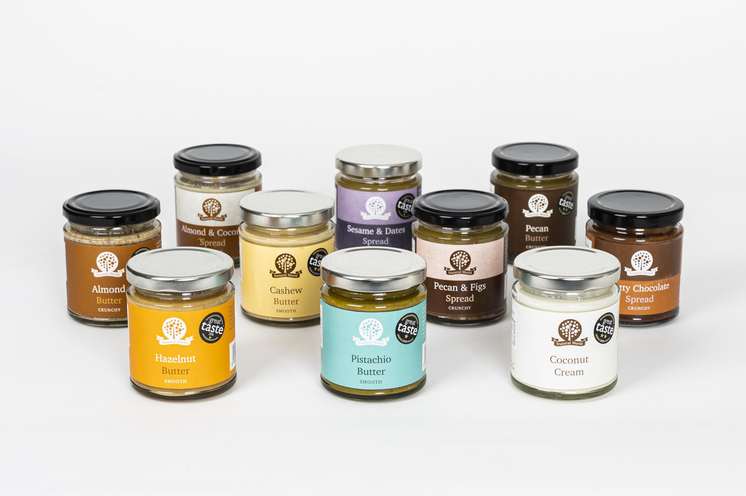 Nutural World Trocken geröstete ganze ungesalzene Cashewnüsse (500 g) – Gewinner des Great Taste Award