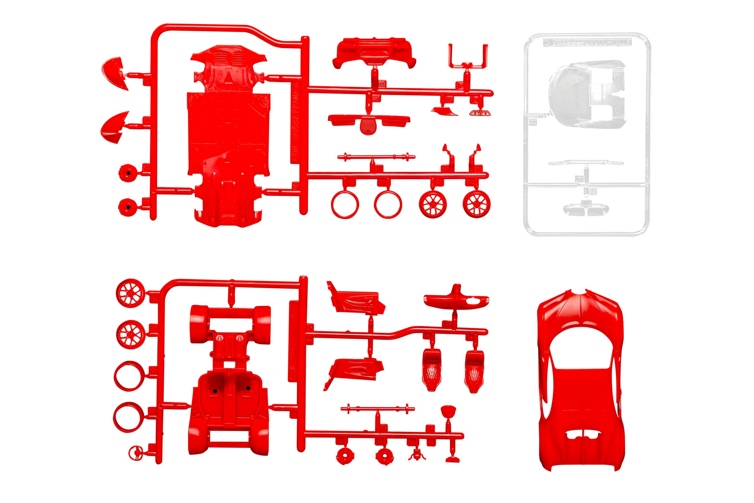 Airfix A55005 Bugatti Chiron Model Kit - Plastic Car Building Set for Adults & Kids 8+