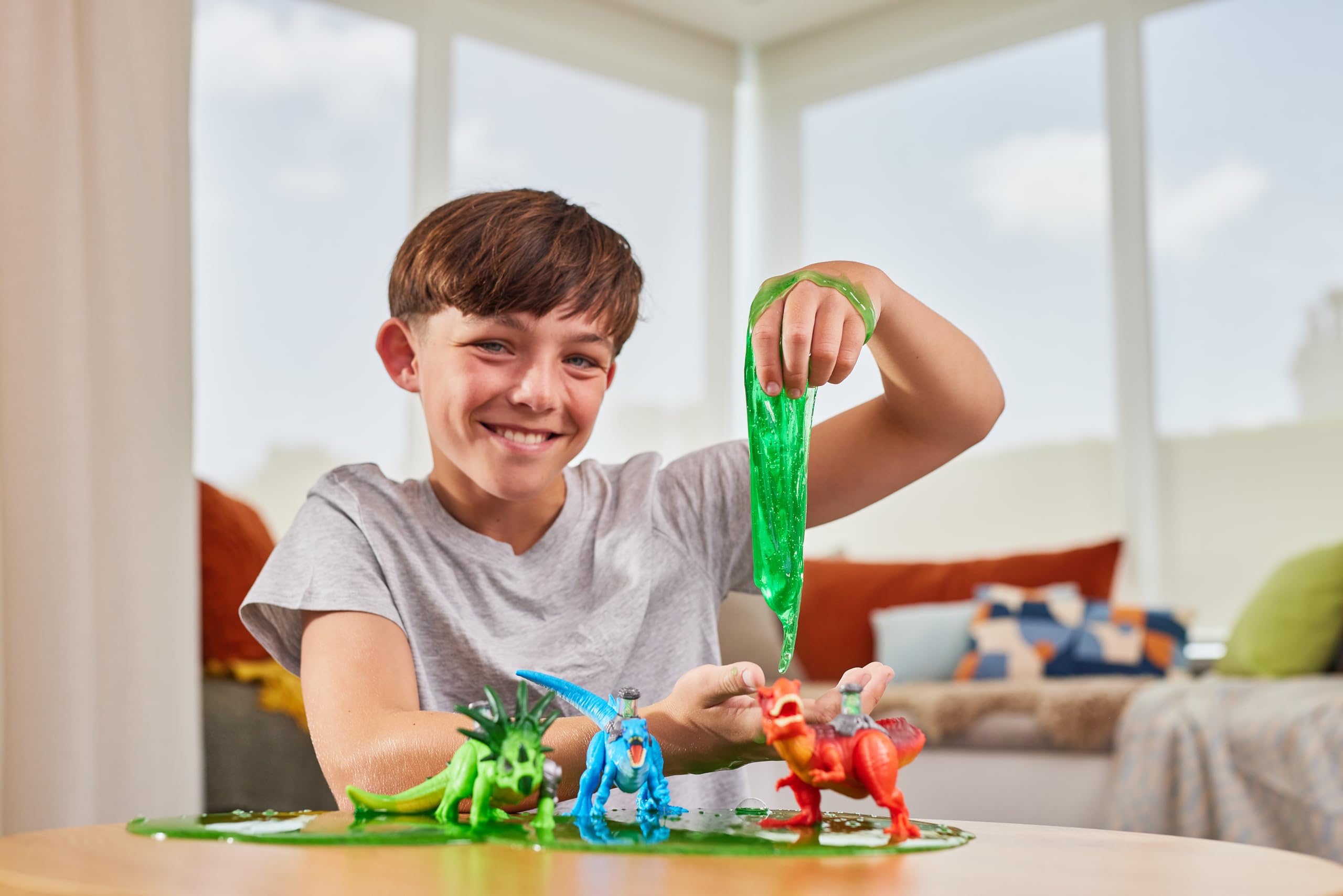 Robo Alive Dino DNA by ZURU - Light-Up DNA Helix Spine Building Set for Ages 3+ (T-Rex) 3