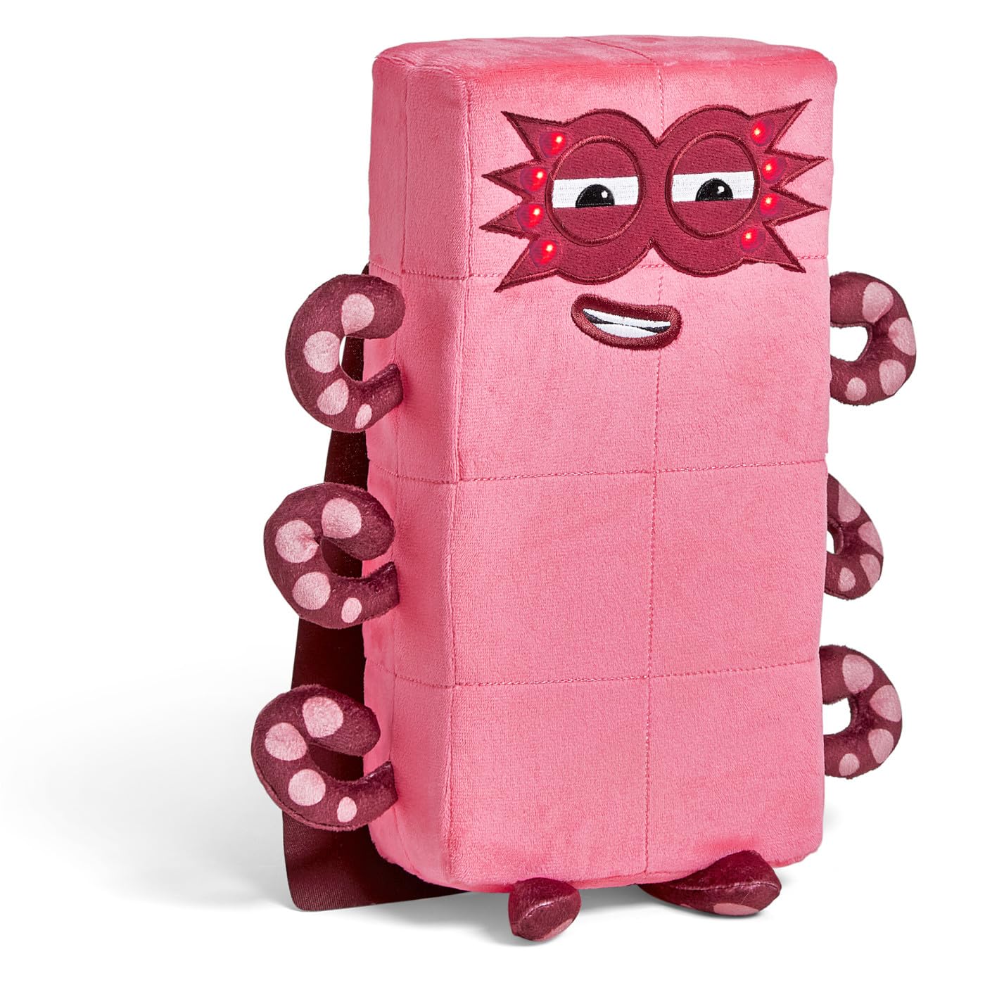 Learning Resources Numberblocks Sing-Along Superhero Octoblock - Interactive Light-Up Plush Toy 3